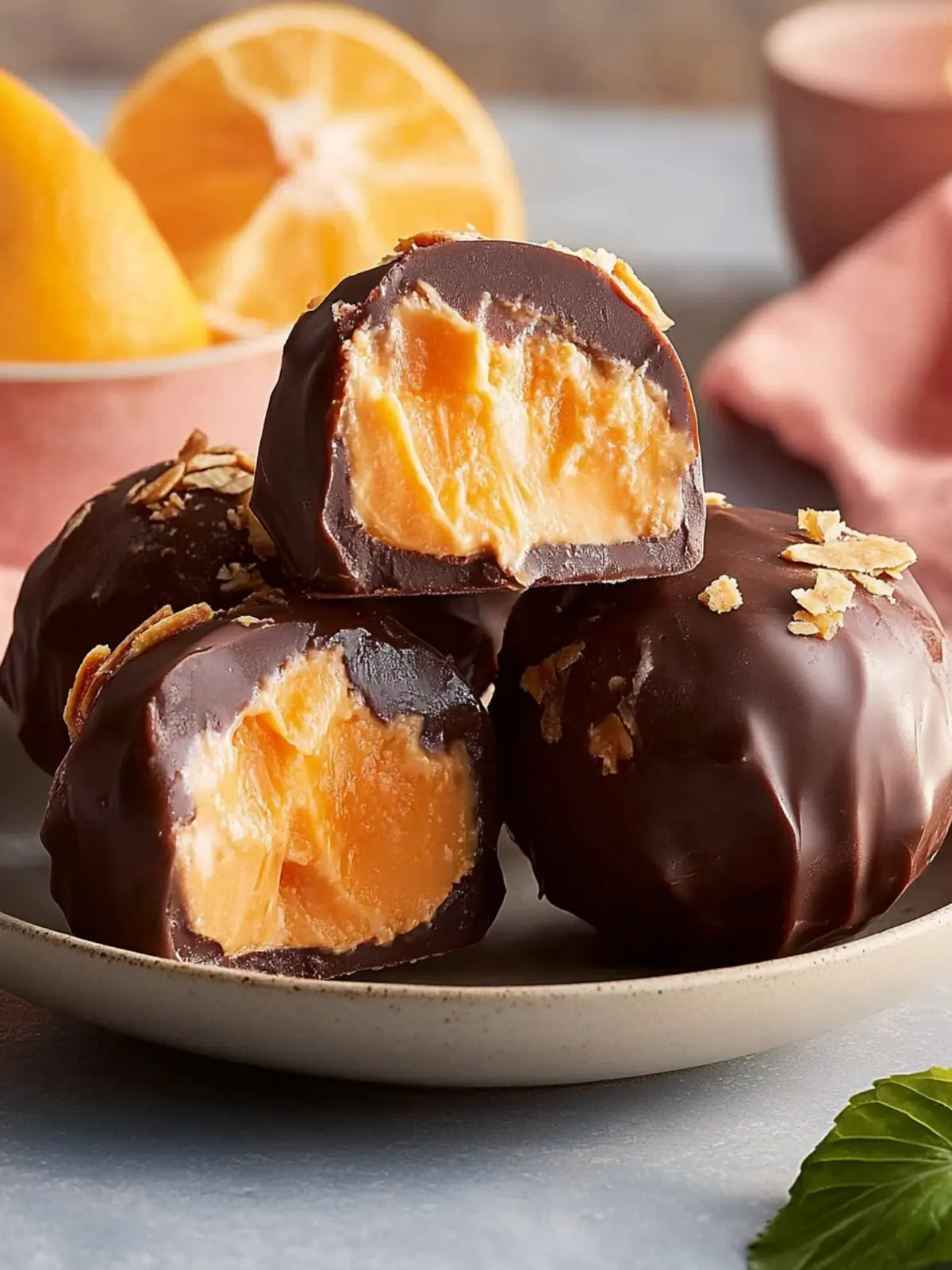 Orangen-Schoko-Pralinen für deine süße Auszeit 5 Orangen-Schoko-Pralinen