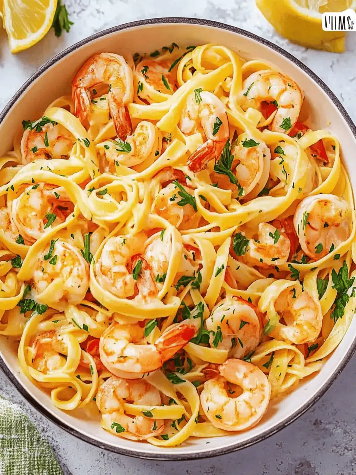 Knoblauchbutter Garnelen Pasta für schnelle Sommerabende 3 Knoblauchbutter Garnelen Pasta