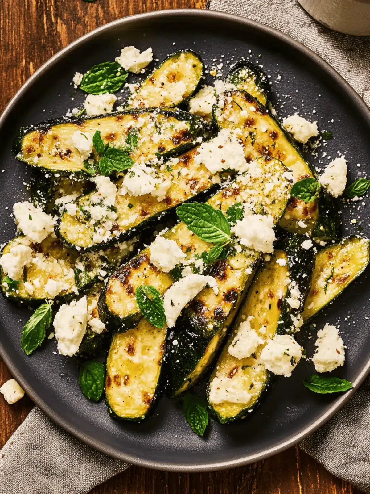 Marinierte & Gegrillte Zucchini-Planken für den Sommer 5 Marinierte & Gegrillte Zucchini-Planken