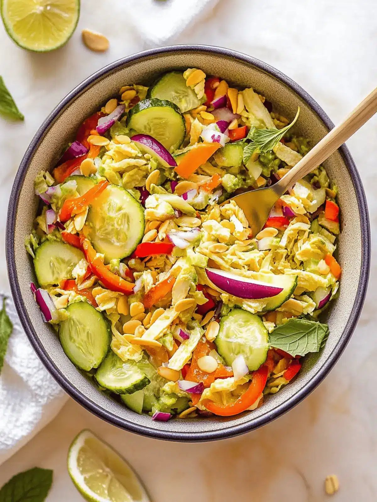 Erdnuss-Knusper-Salat für frische Genussmomente 5 Erdnuss-Knusper-Salat