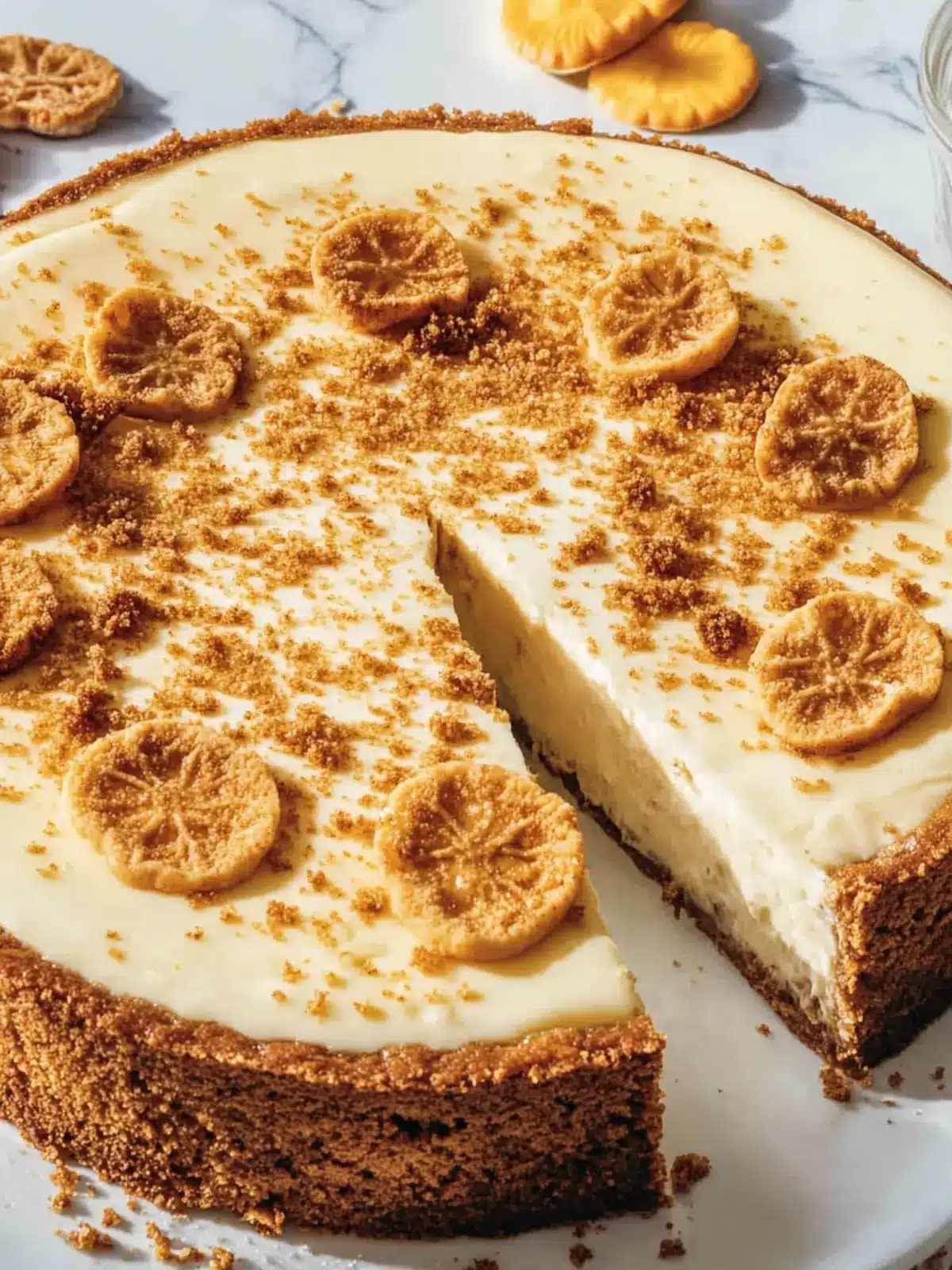 Spekulatius-Käsekuchen mit Streuseln für die Weihnachtszeit 5 Spekulatius-Käsekuchen mit Keksboden & Streuseln