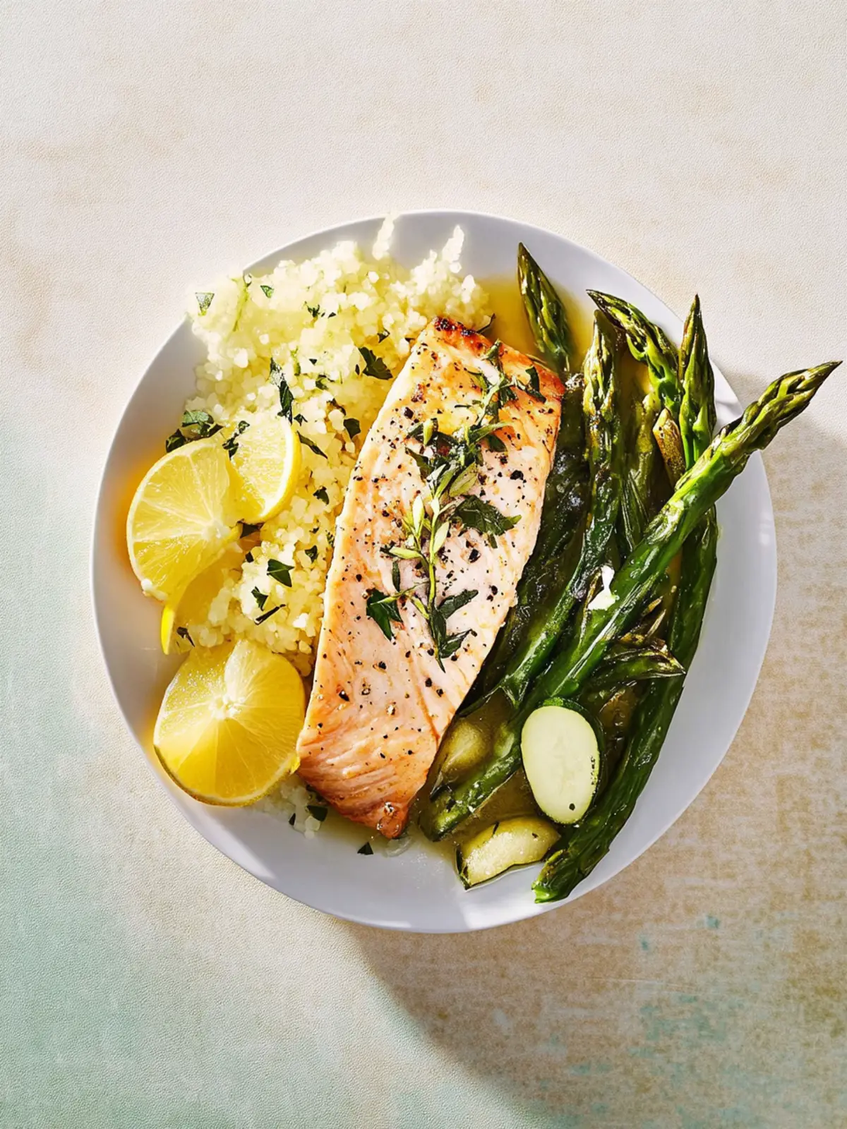 Zitronenlachs aus dem Ofen mit cremigem Kartoffelpüree 4 Zitronenlachs aus dem Ofen