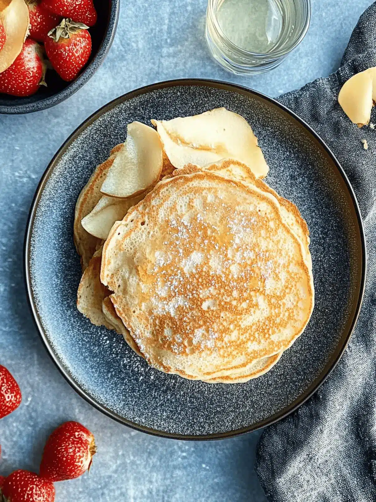 Quark-Apfel-Pfannkuchen für einen genialen Start 4 Quark-Apfel-Pfannkuchen