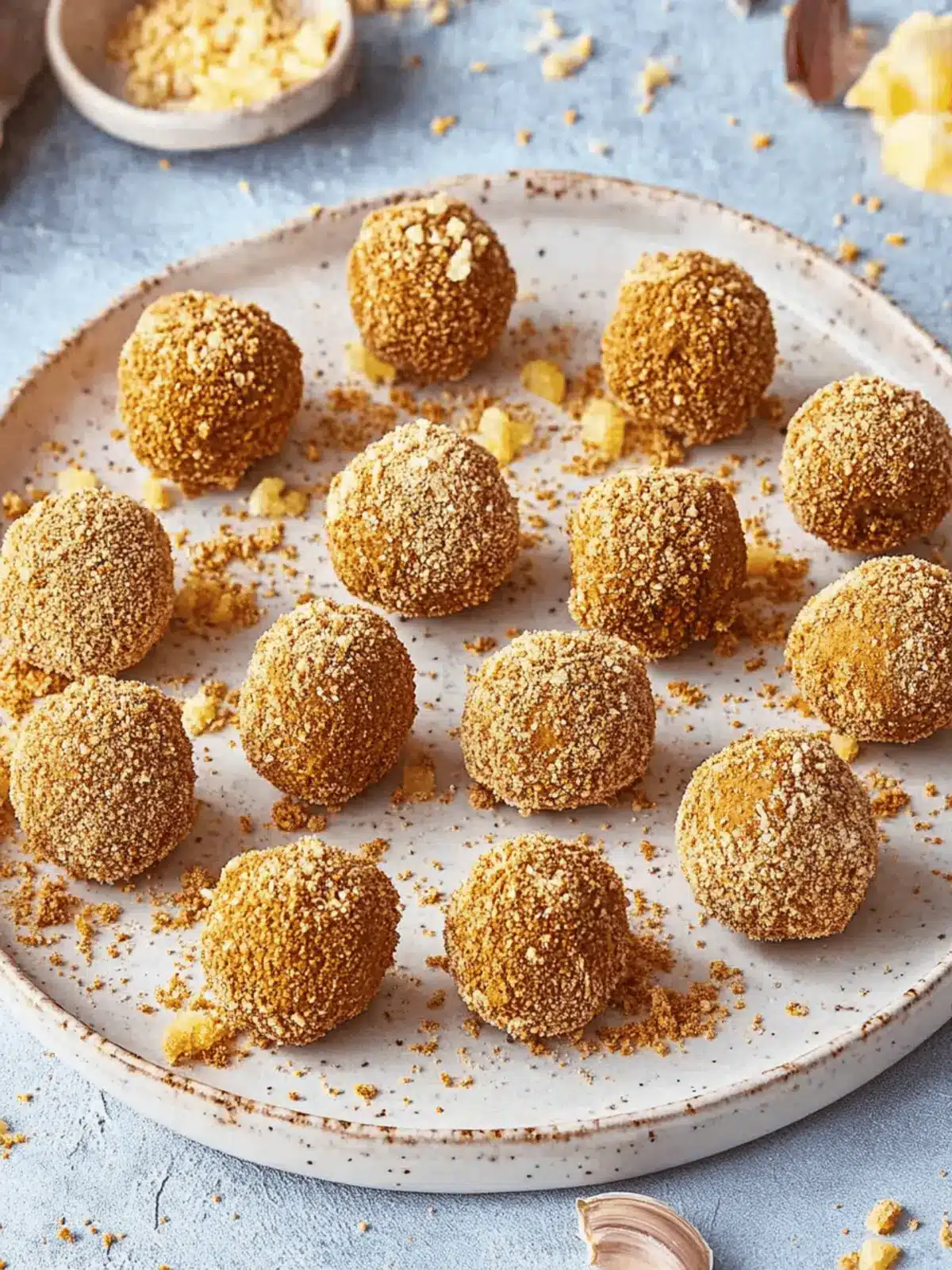 Spekulatiuskugeln mit Frischkäse ganz einfach selber machen 5 Spekulatiuskugeln mit Frischkäse