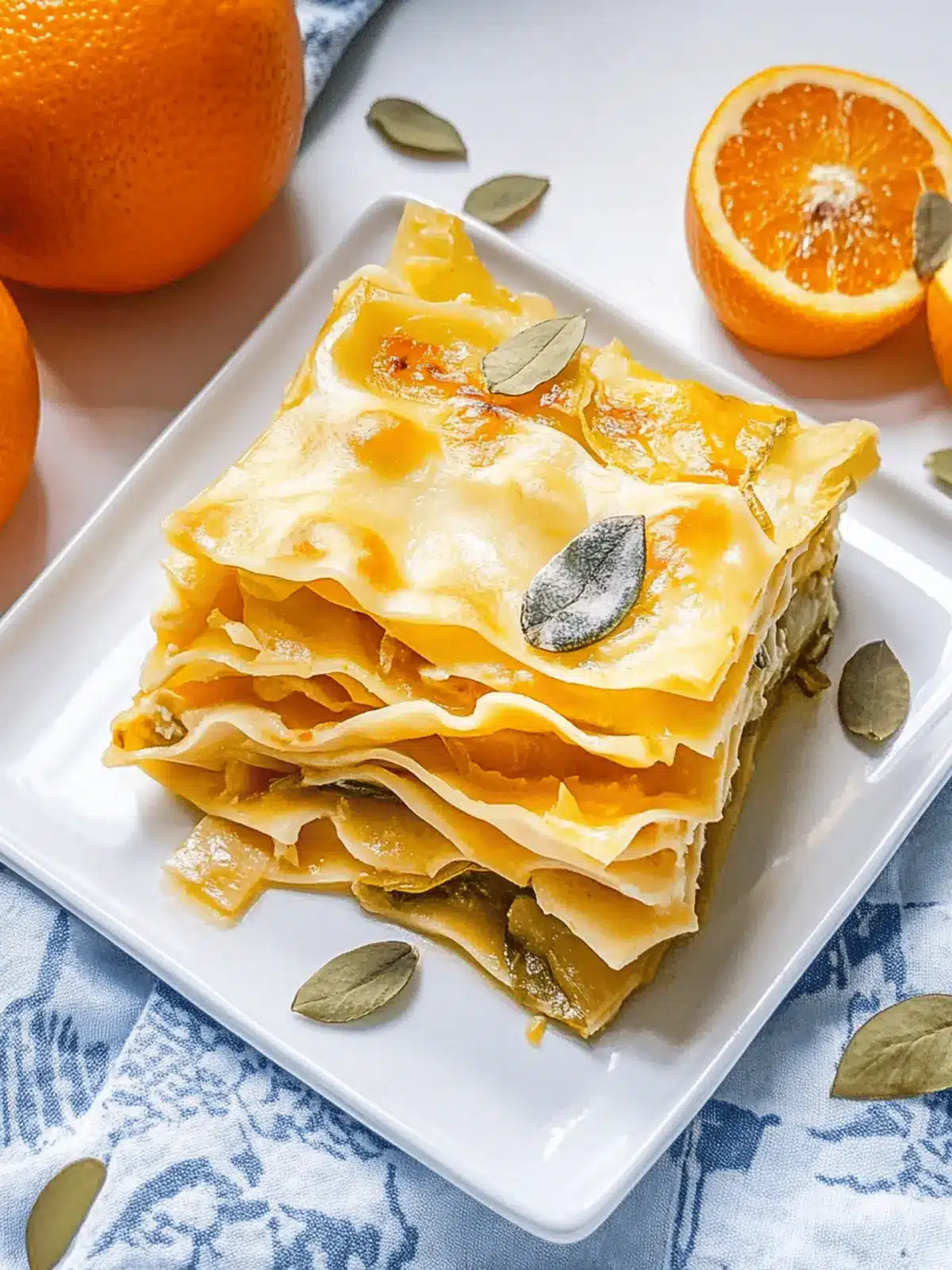 Kürbislasagne: Herzhafter Genuss für die ganze Familie 4 Kürbislasagne