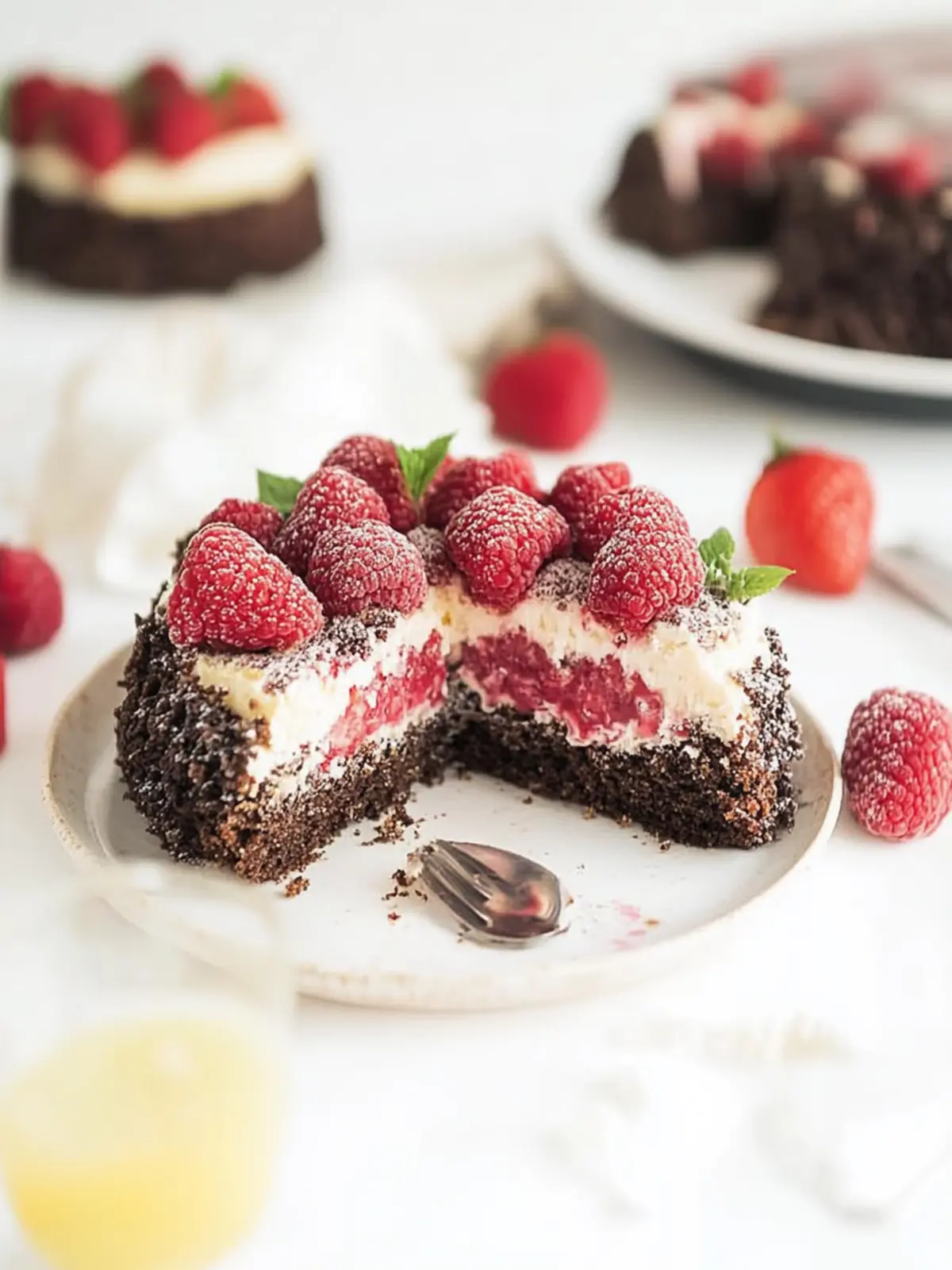 Winterlicher Maulwurfkuchen mit Zimtsahne genießen 3 Winterlicher Maulwurfkuchen mit Zimtsahne und Punschkirschen