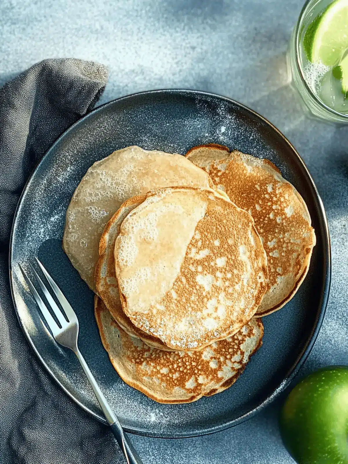 Quark-Apfel-Pfannkuchen für einen genialen Start 2 Quark-Apfel-Pfannkuchen