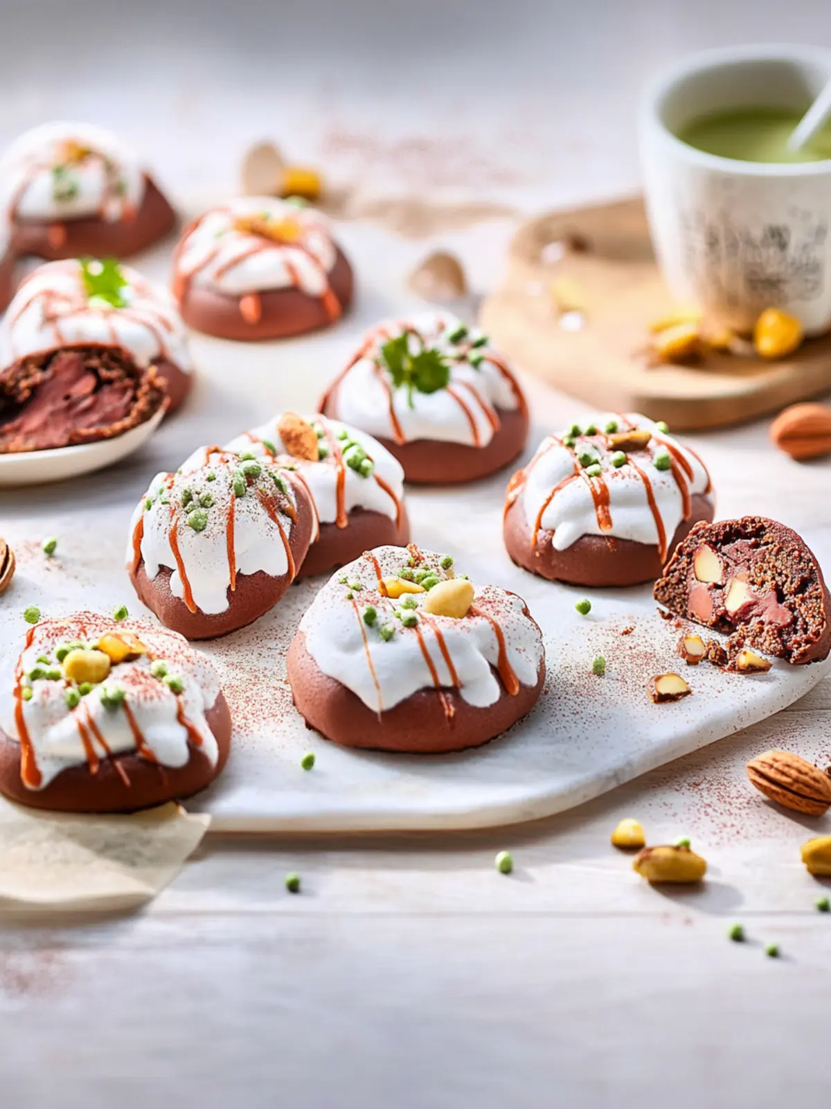 Puddingplätzchen Schoko: Schnelle und saftige Kekse 2 Puddingplätzchen Schoko