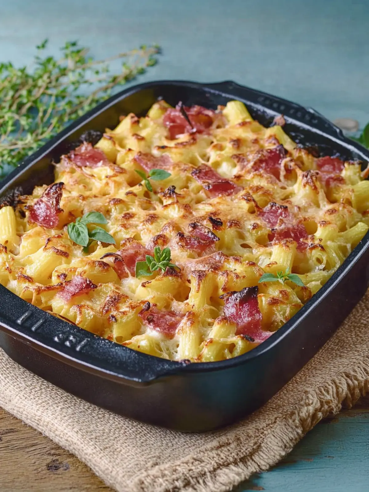 Spätzle-Auflauf mit Schinken: Ein Familienliebling 3 Spätzle-Auflauf mit Schinken