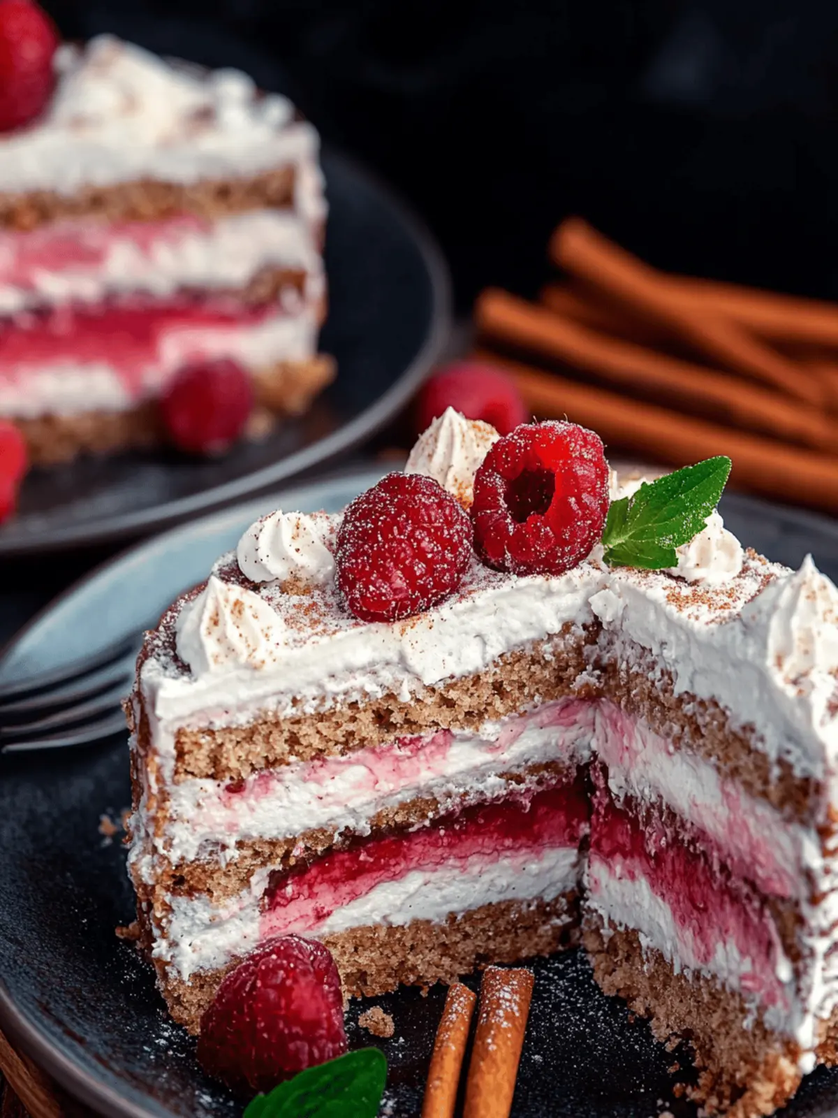 Spekulatiustorte mit Mascarponecreme und Zimtpflaumen 5 Spekulatiustorte mit Mascarponecreme und Zimtpflaumen