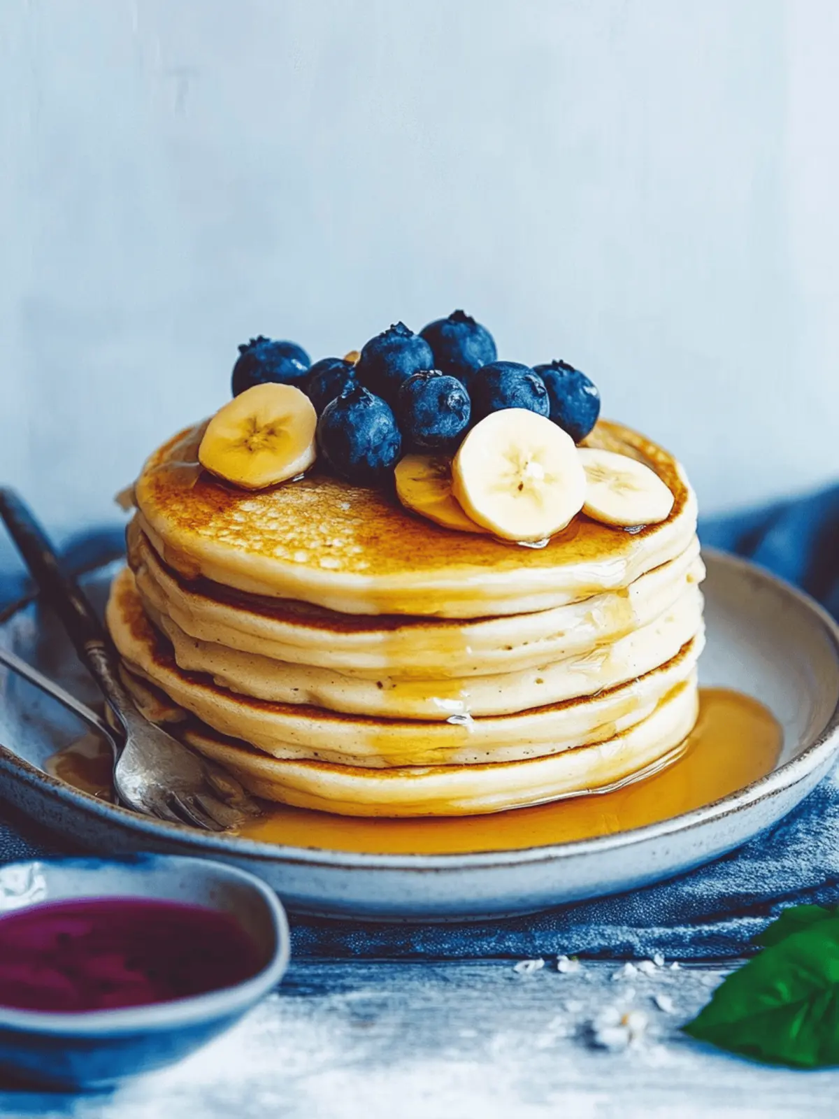 Joghurt-Pfannkuchen: Perfekt für dein Frühstück 5 Joghurt-Pfannkuchen
