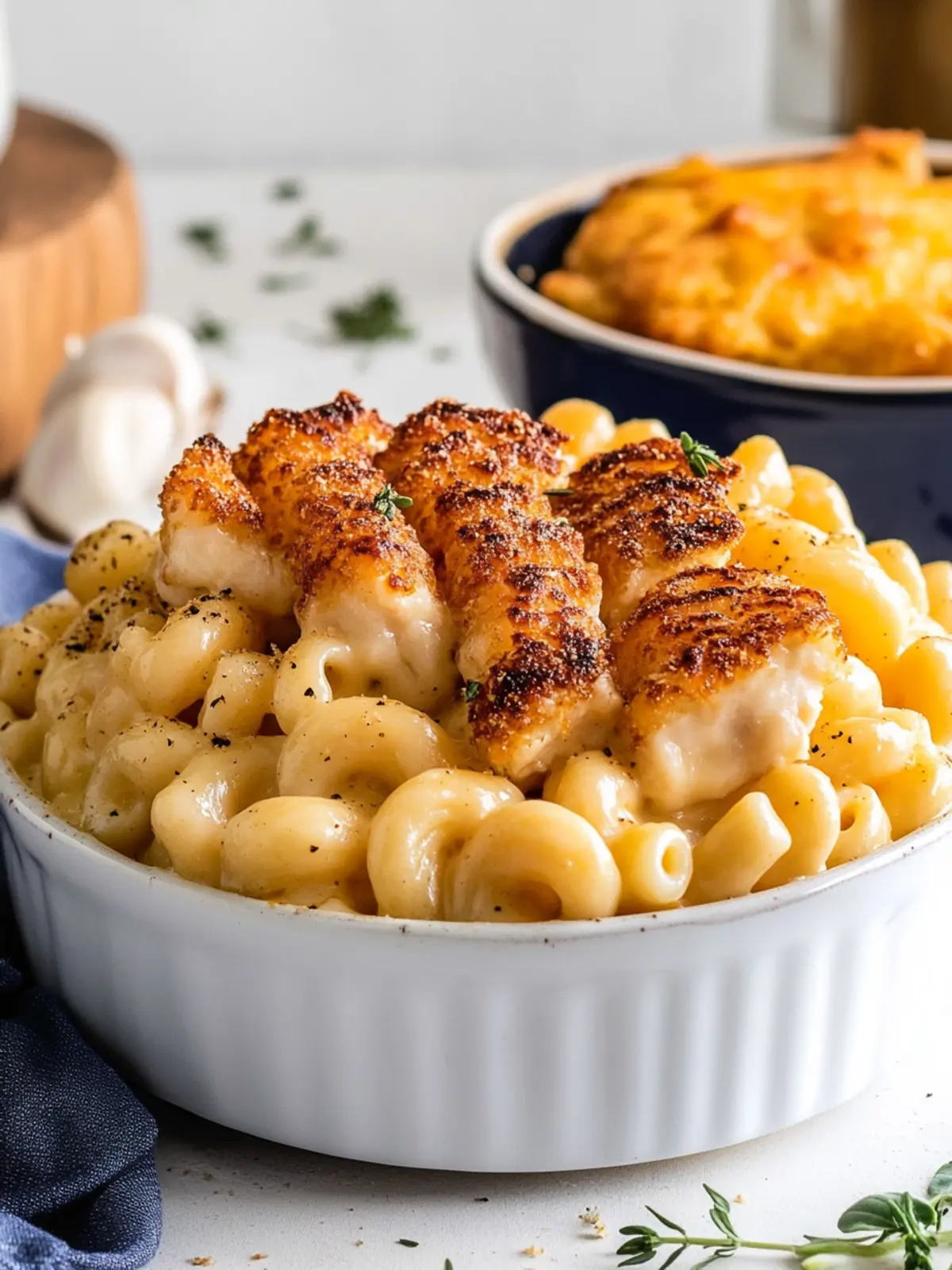 Hähnchen Mac und Käse Rezept für glückliche Familien 3 Hähnchen Mac und Käse Rezept