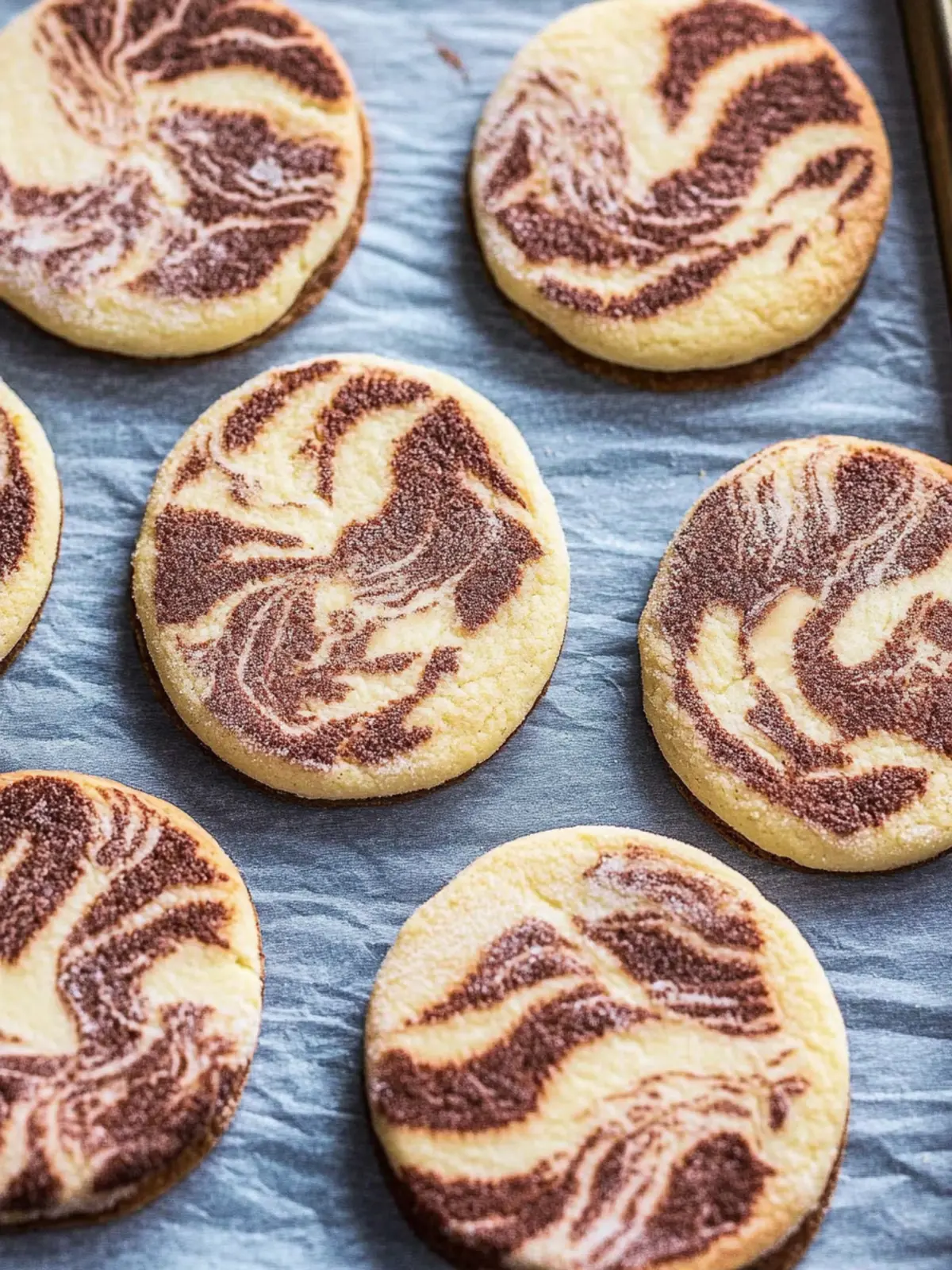 Heidesand-Plätzchen schwarz-weiß – Ein einfaches Rezept 5 Heidesand-Plätzchen (schwarz-weiß)