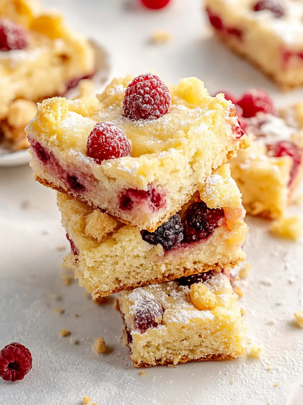 Cranberry-Streusel-Schnitten für ein festliches Frühstück 2 Cranberry-Streusel-Schnitten