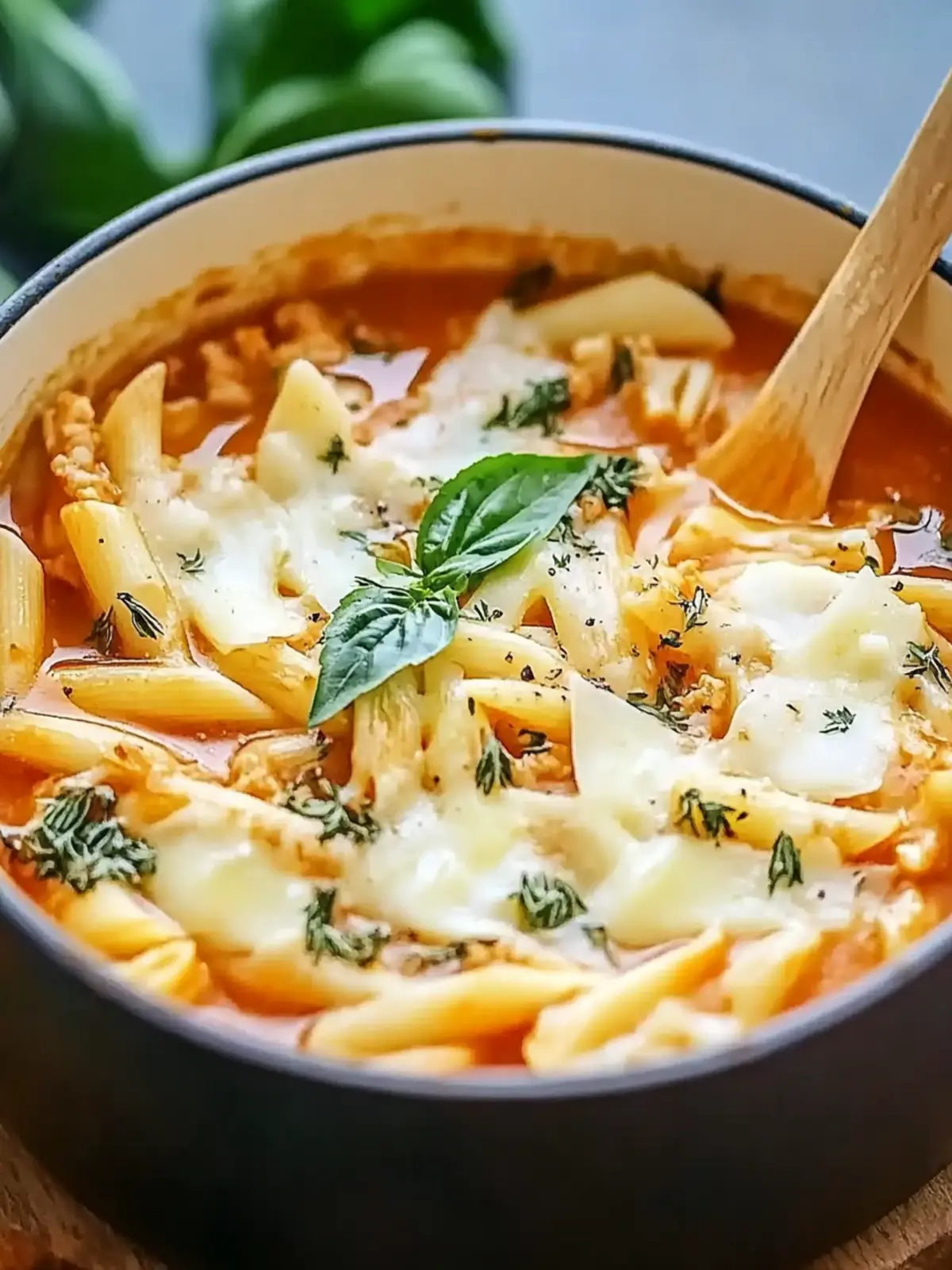 Hähnchen-Parmesan-Suppe für schnelles Wohlfühlessen 2 Hähnchen-Parmesan-Suppe