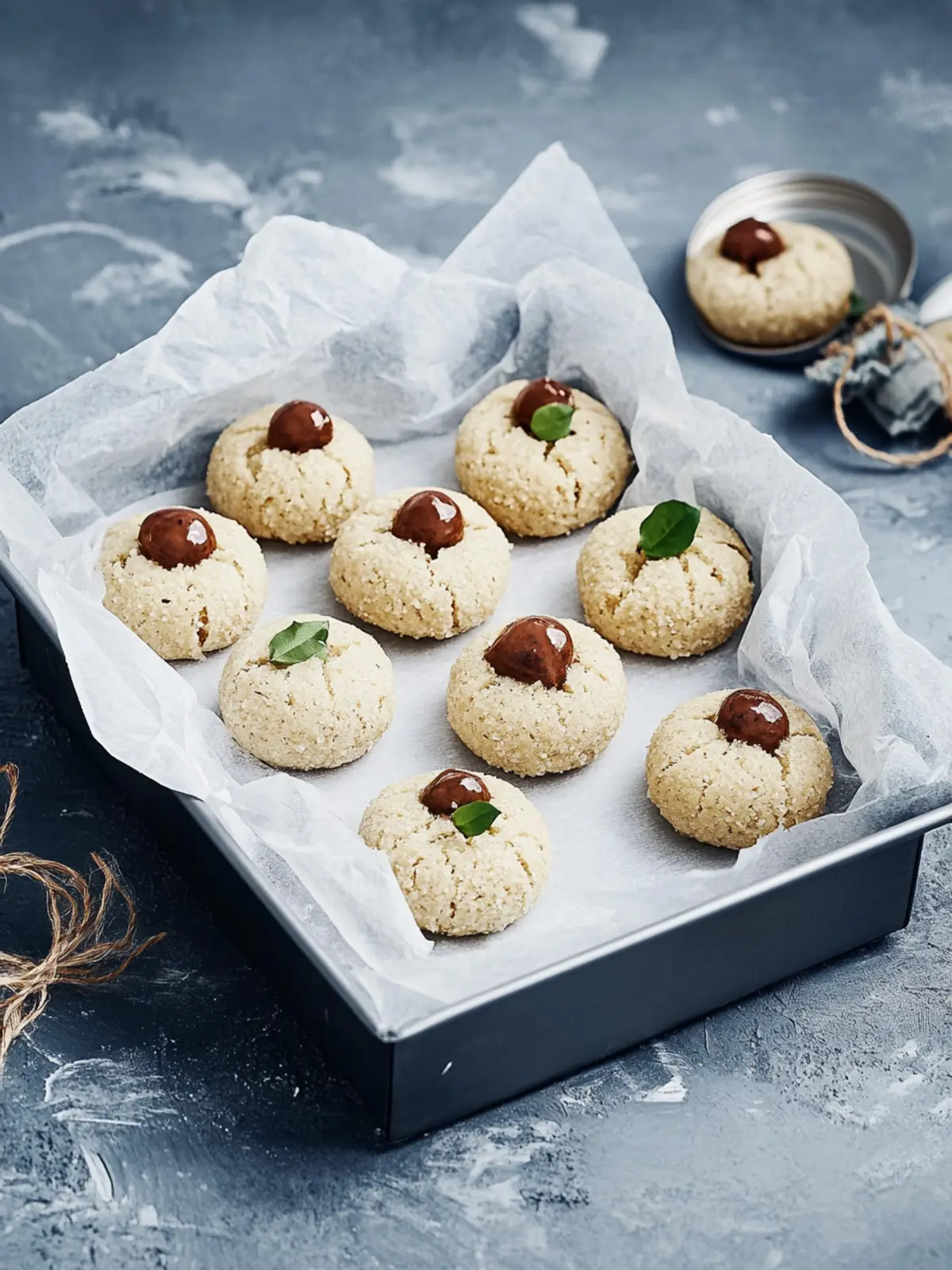 Haselnussplätzchen Rezept für die Festtage 3 Haselnussplätzchen