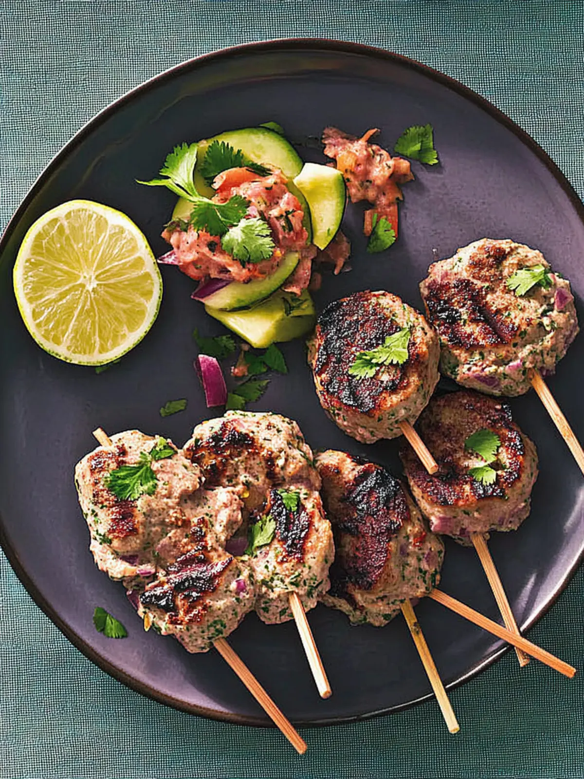 Schweinefilet Teriyaki Grillspieße für Grillfans 4 Schweinefilet Teriyaki Grillspieße