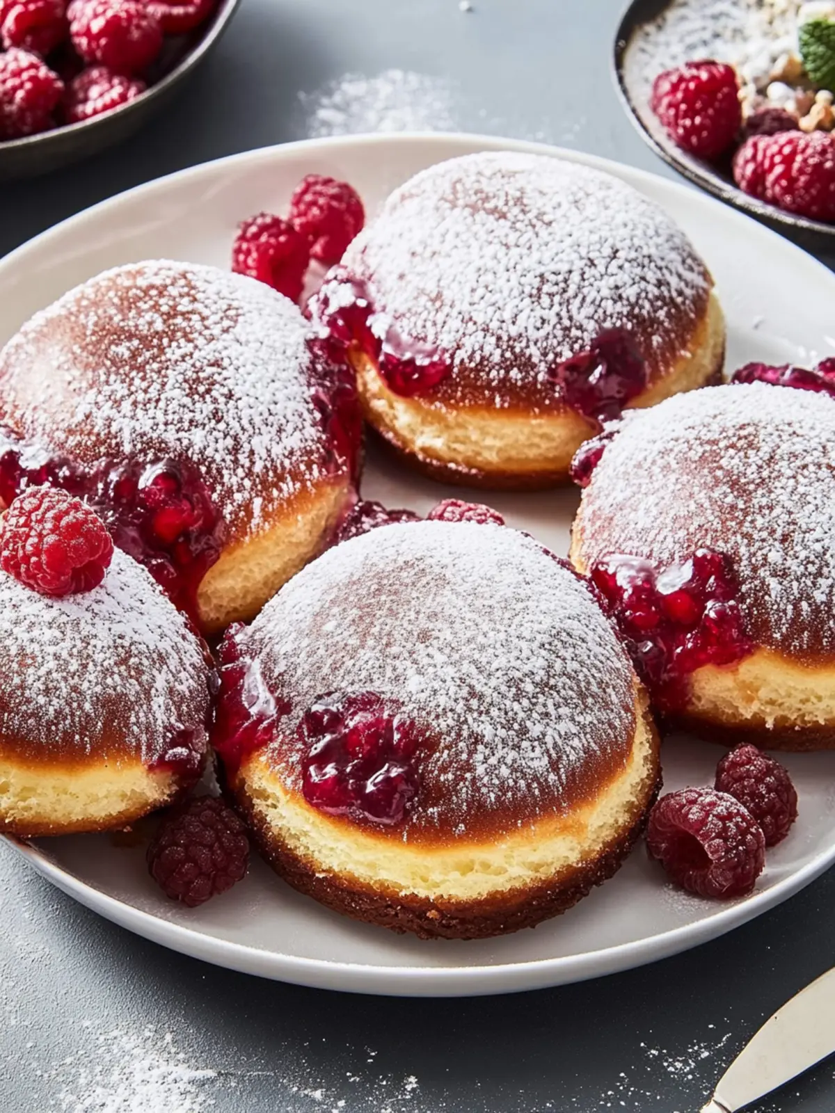Berliner Pfannkuchen: Fluffige Freude vom Blech 3 Berliner Pfannkuchen