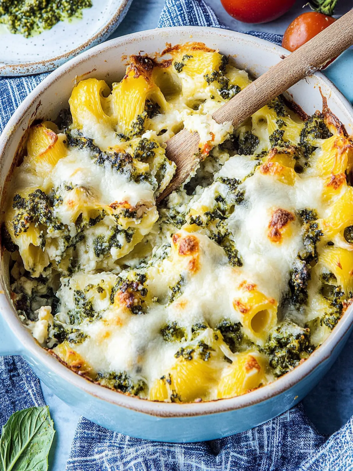 Grünkohl-Nudelauflauf mit Cashew-Creme: Winter Comfort Food 3 Grünkohl-Nudelauflauf mit Cashew-Creme