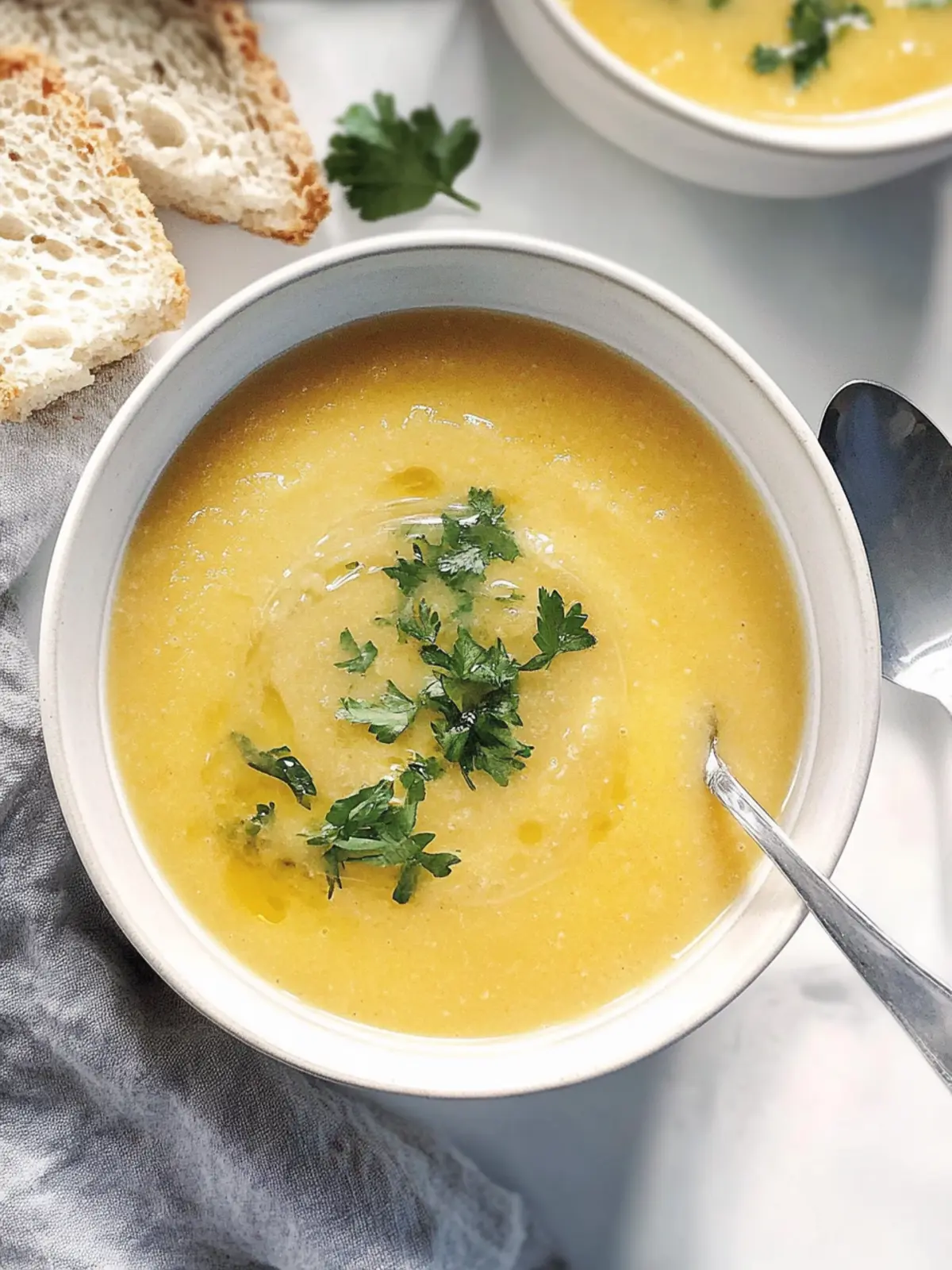 Kartoffel-Sellerie-Suppe für wohltuende Genussmomente 4 Kartoffel-Sellerie-Suppe