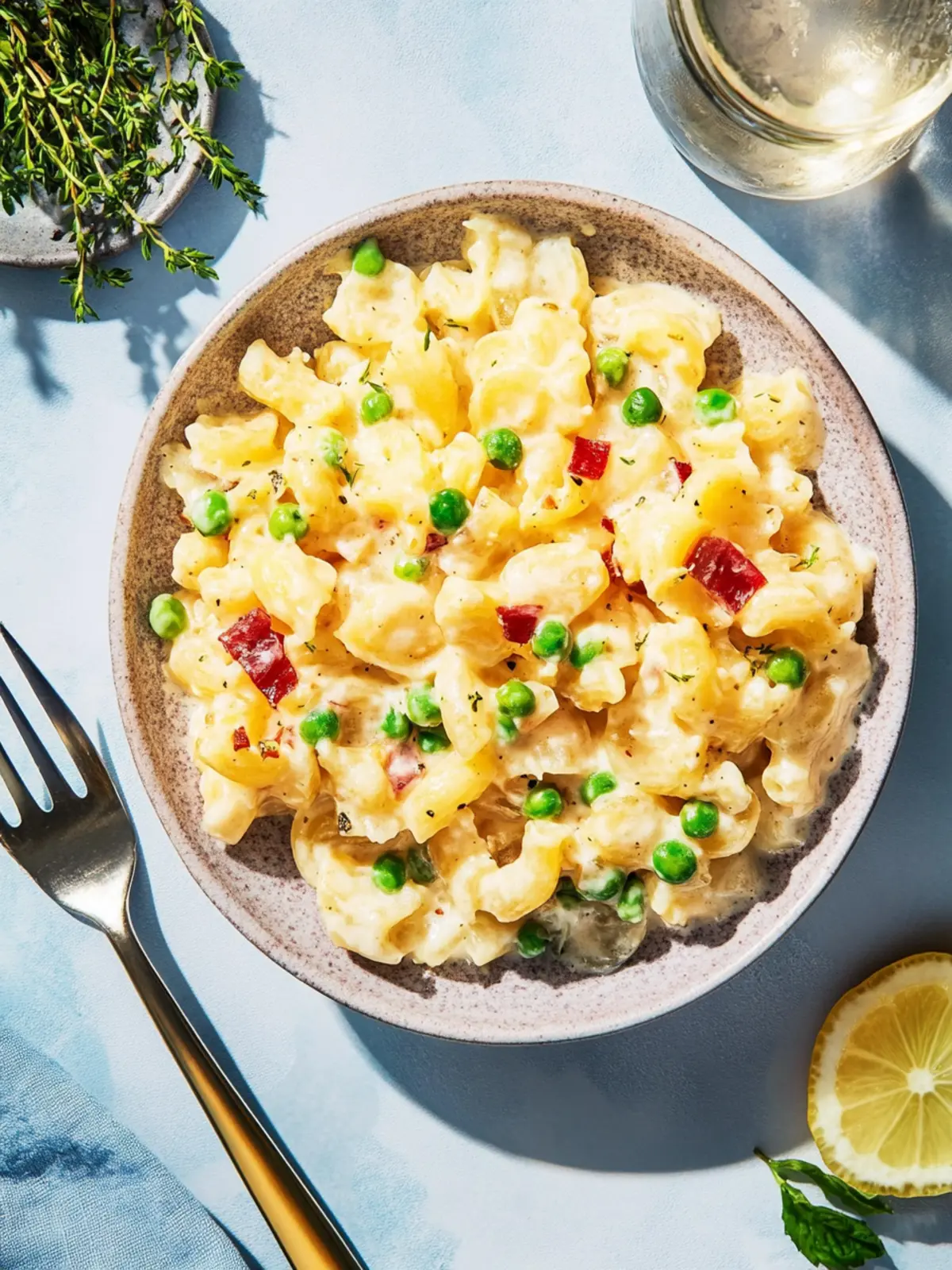 Kräuterspätzle mit cremiger Zitronensauce genießen 2 Kräuterspätzle mit cremiger Zitronensauce