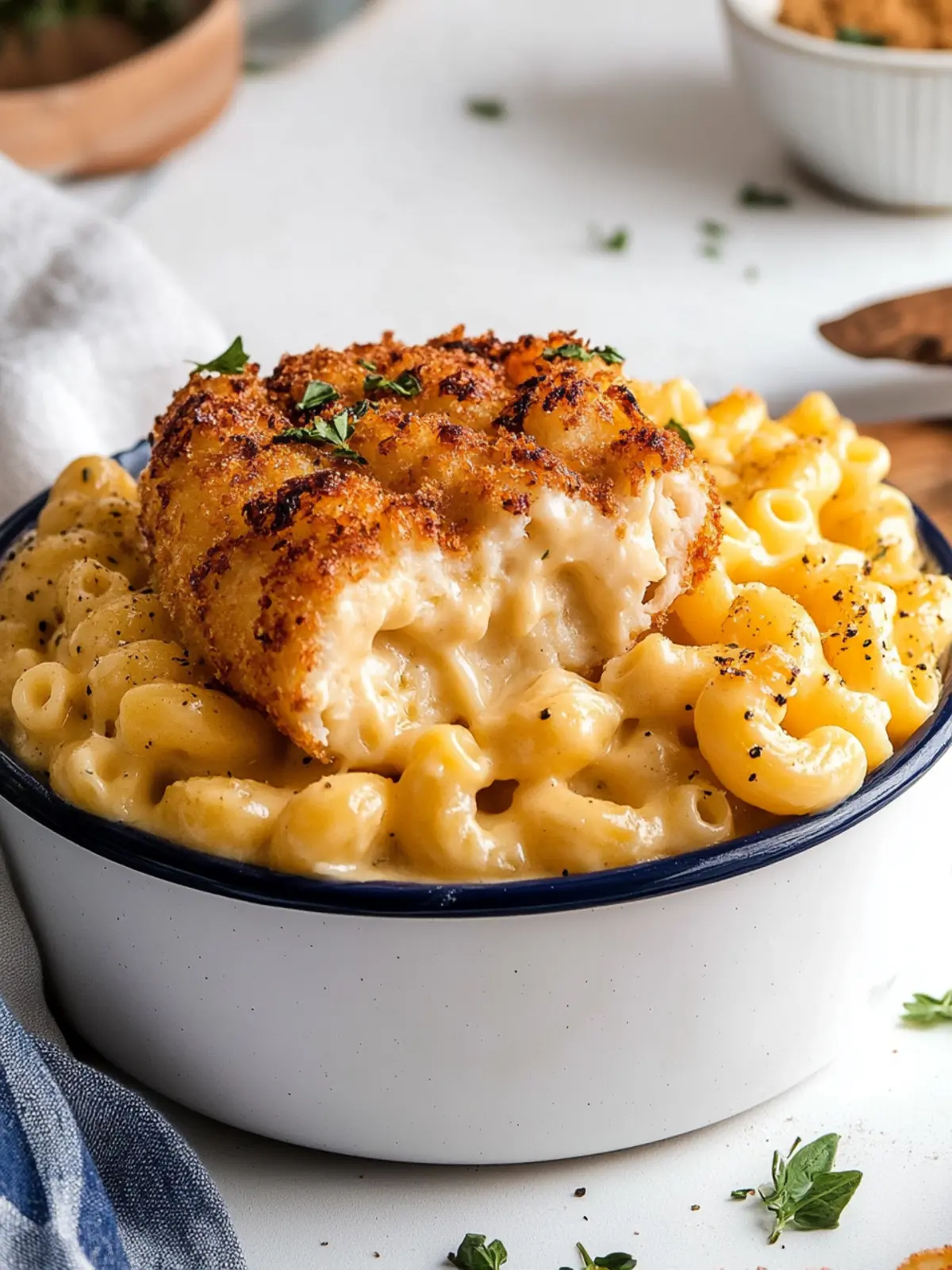 Hähnchen Mac und Käse Rezept für glückliche Familien 5 Hähnchen Mac und Käse Rezept