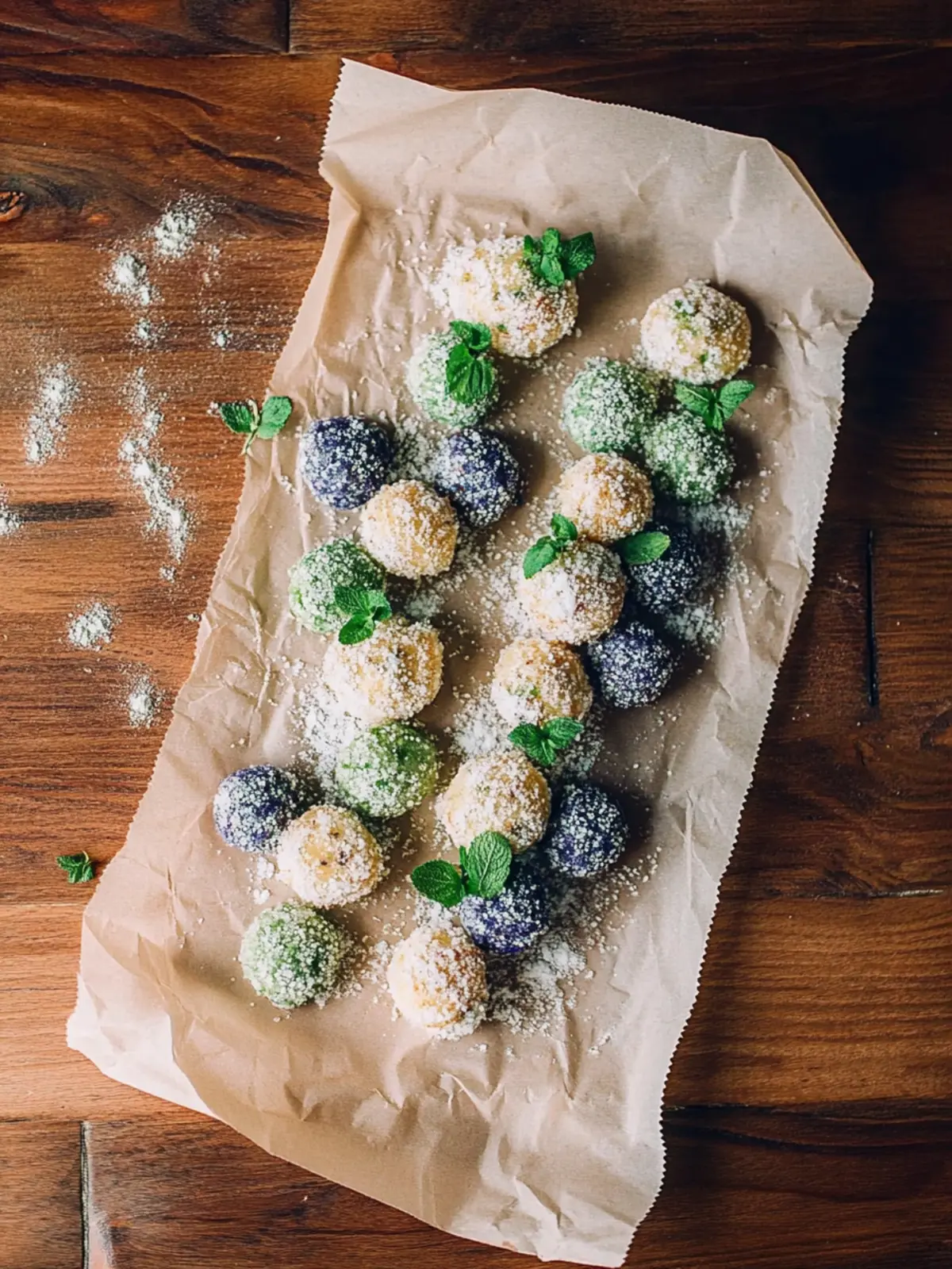 Jahreszahl-Brötchen für eine festliche Snack-Platte 5 Jahreszahl-Brötchen