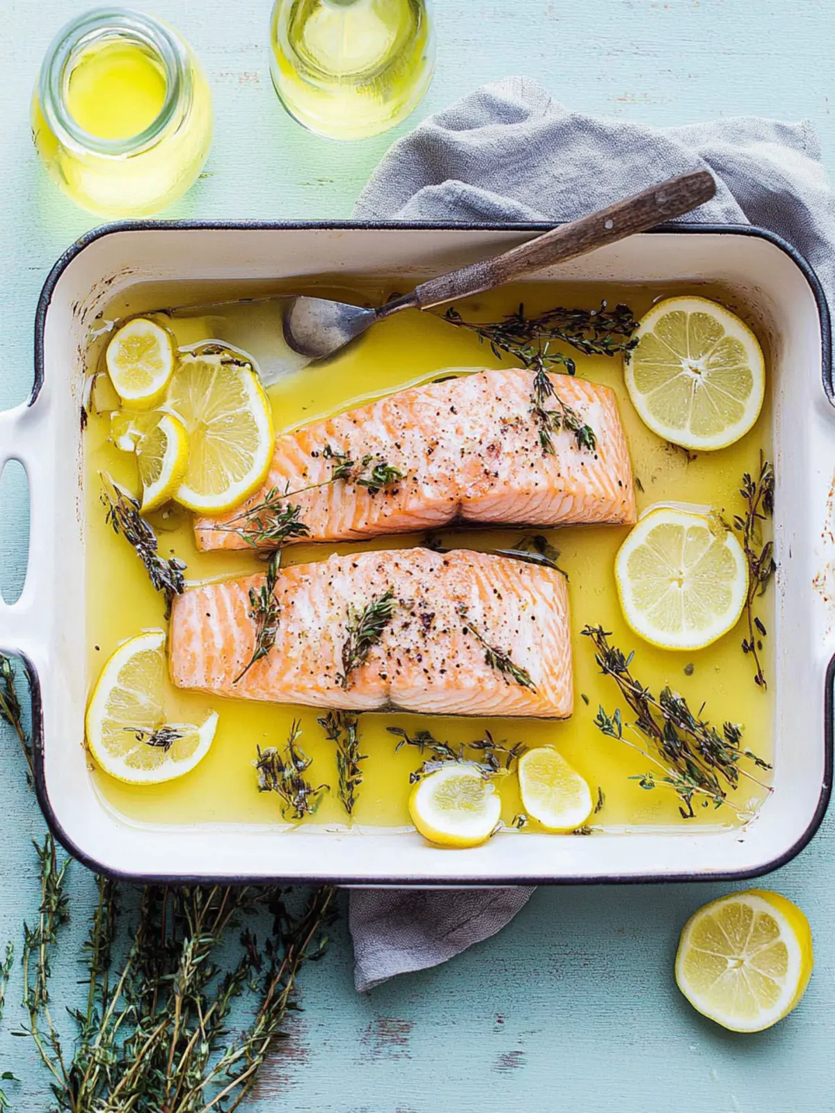 Einfacher Zitronenlachs im Ofen in 35 Minuten 5 Simple Lemon Salmon in Oven