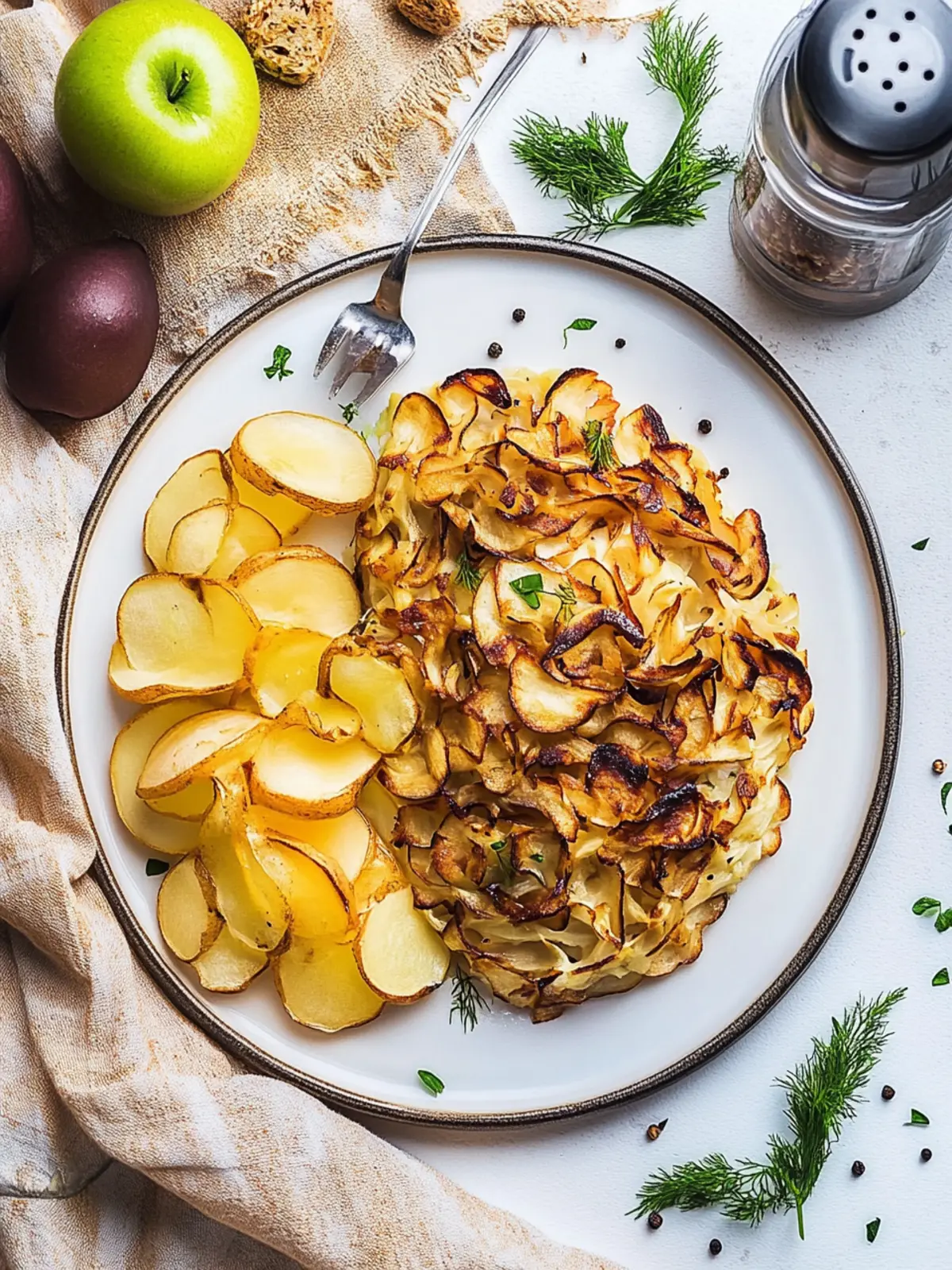 Mozzarella Rösti mit Zwiebel-Pilzrahmsoße Genießen 2 Mozzarella Rösti mit Zwiebel-Pilzrahmsoße