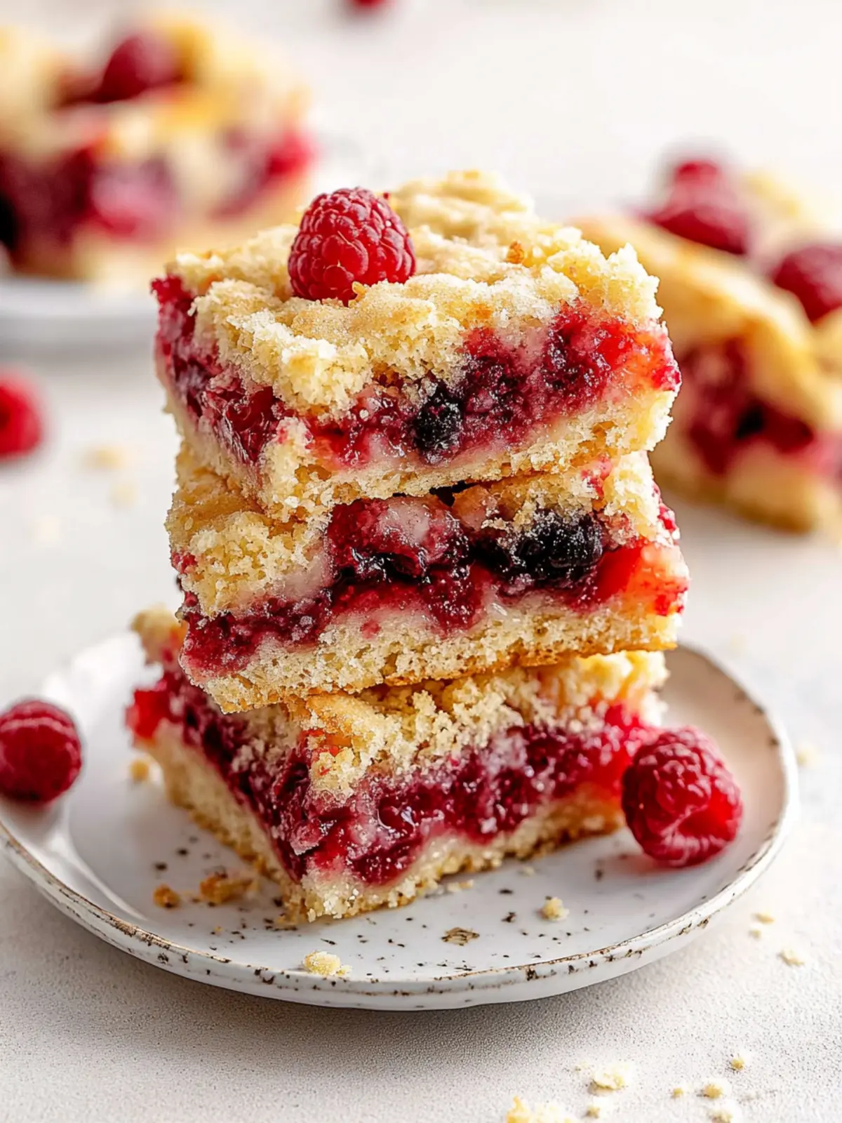 Cranberry-Streusel-Schnitten für ein festliches Frühstück 4 Cranberry-Streusel-Schnitten