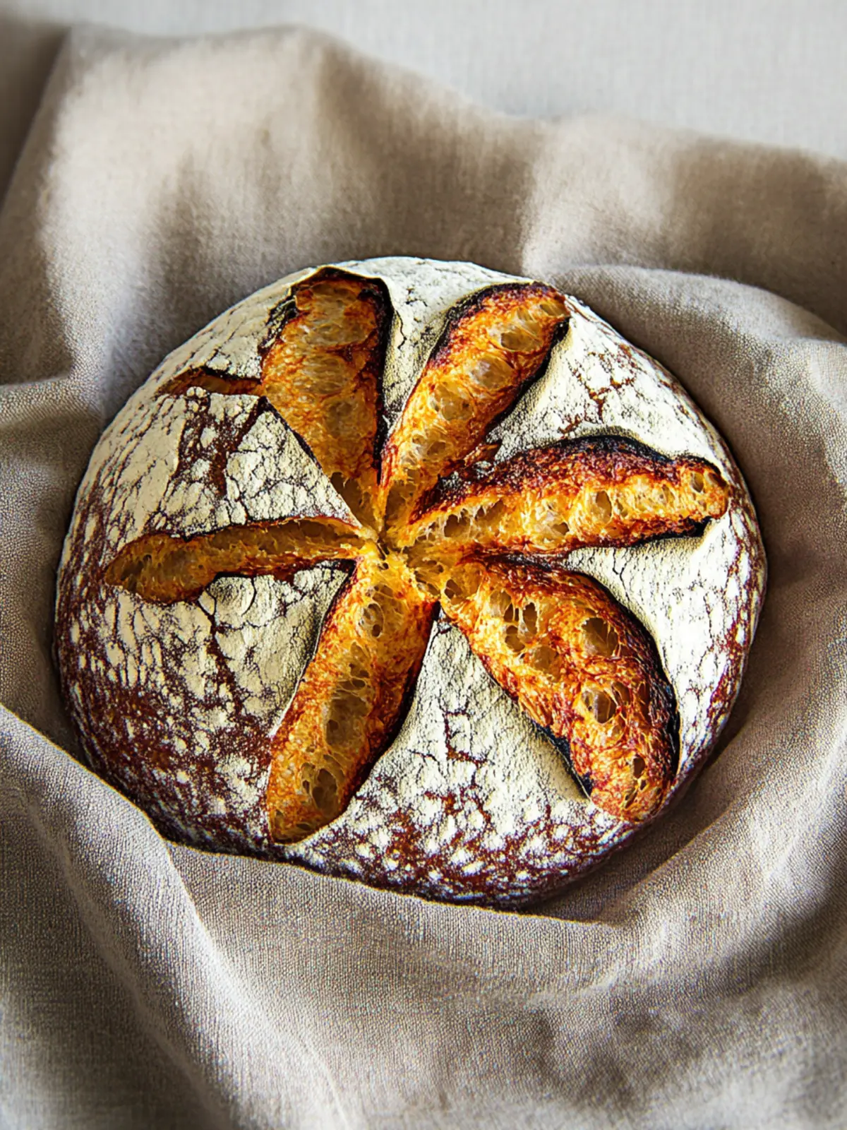 Rustikal Bauernbrot für herzhaftes Homemade Glück 3 Rustikal Bauernbrot