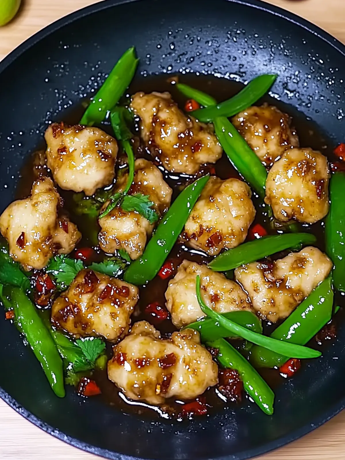 Schnelles Mongolisches Hähnchen mit knackigem Gemüse 3 Mongolisches Hähnchen