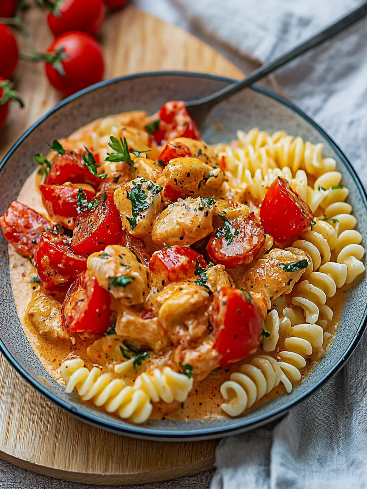 Paprika Sahne Hähnchen