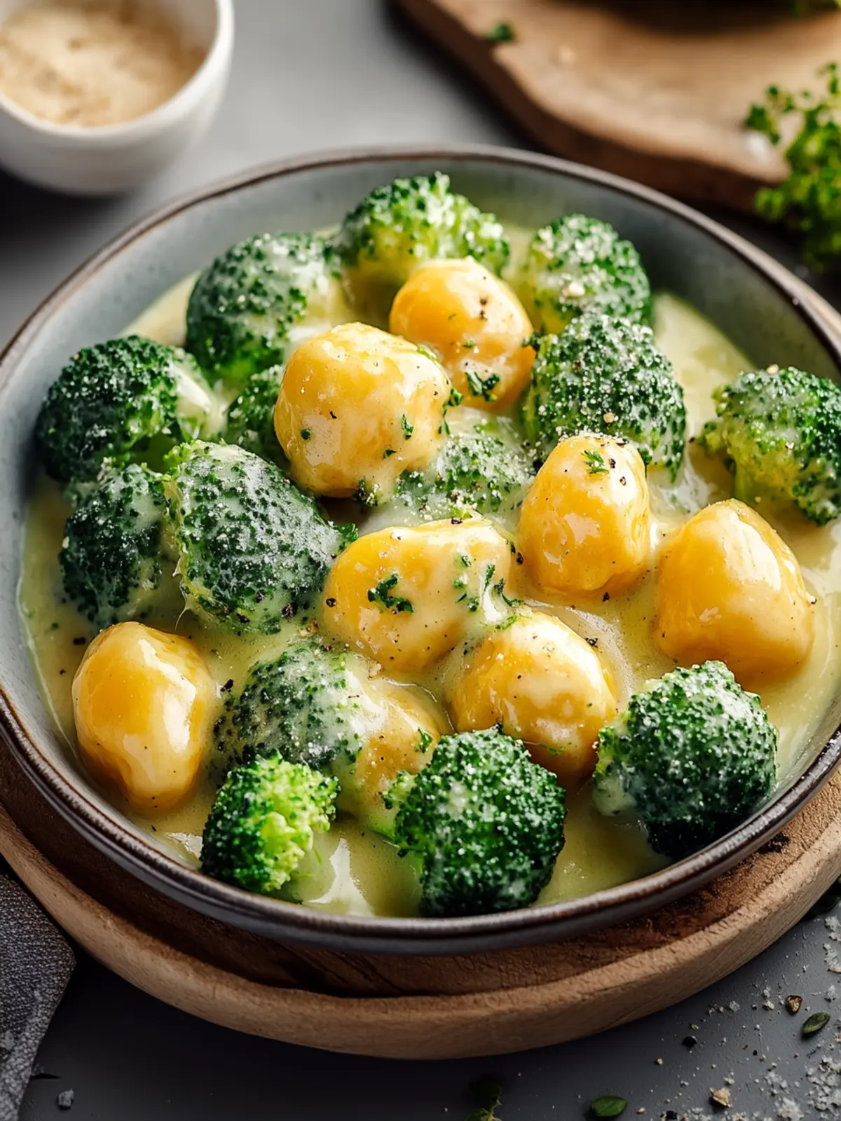Cremige Brokkoli-Kartoffeln schnell zubereiten 2 Cremige Brokkoli-Kartoffeln