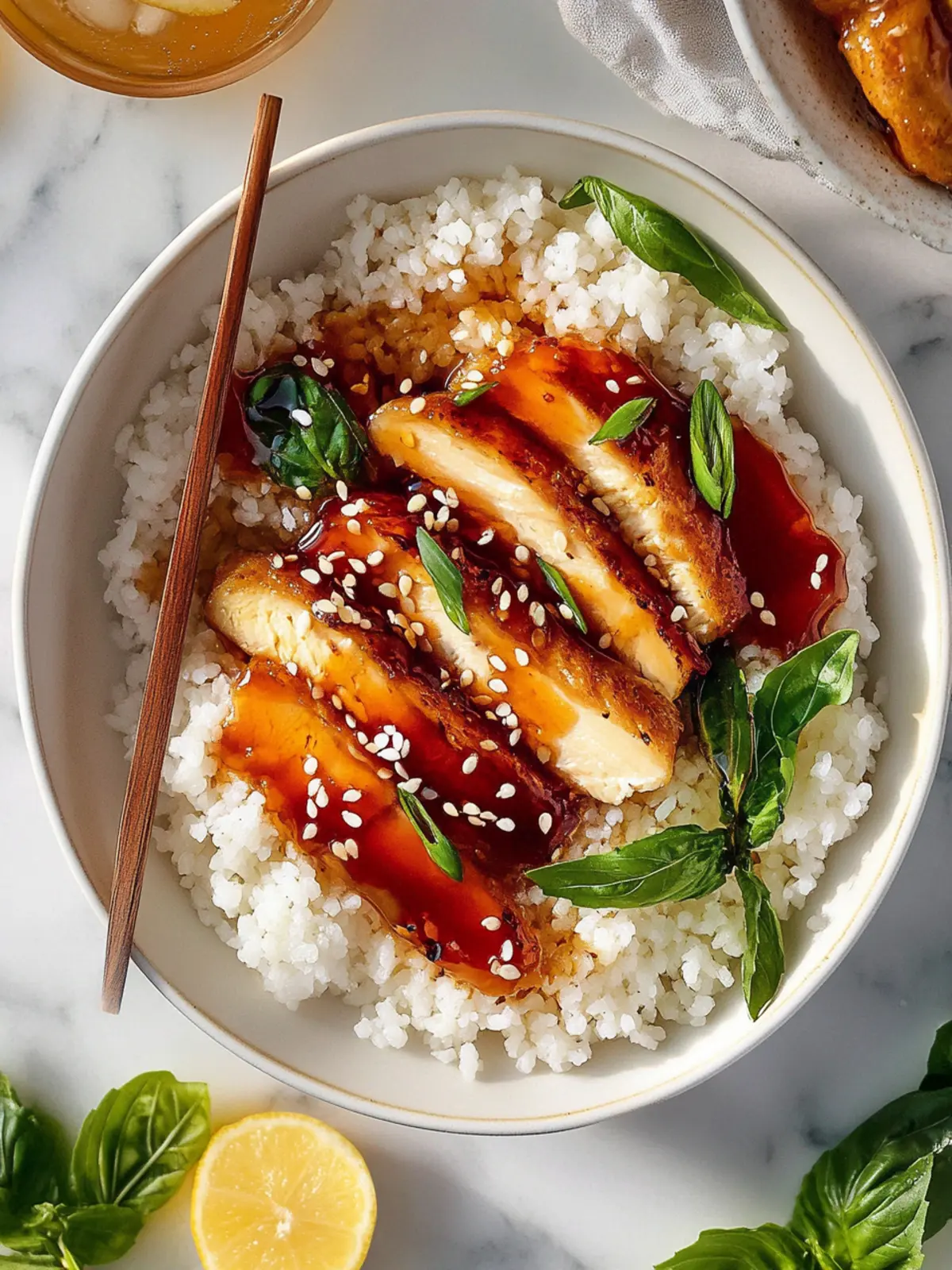 Teriyaki Hähnchen für ganz schnelles Kochen 3 Teriyaki Hähnchen