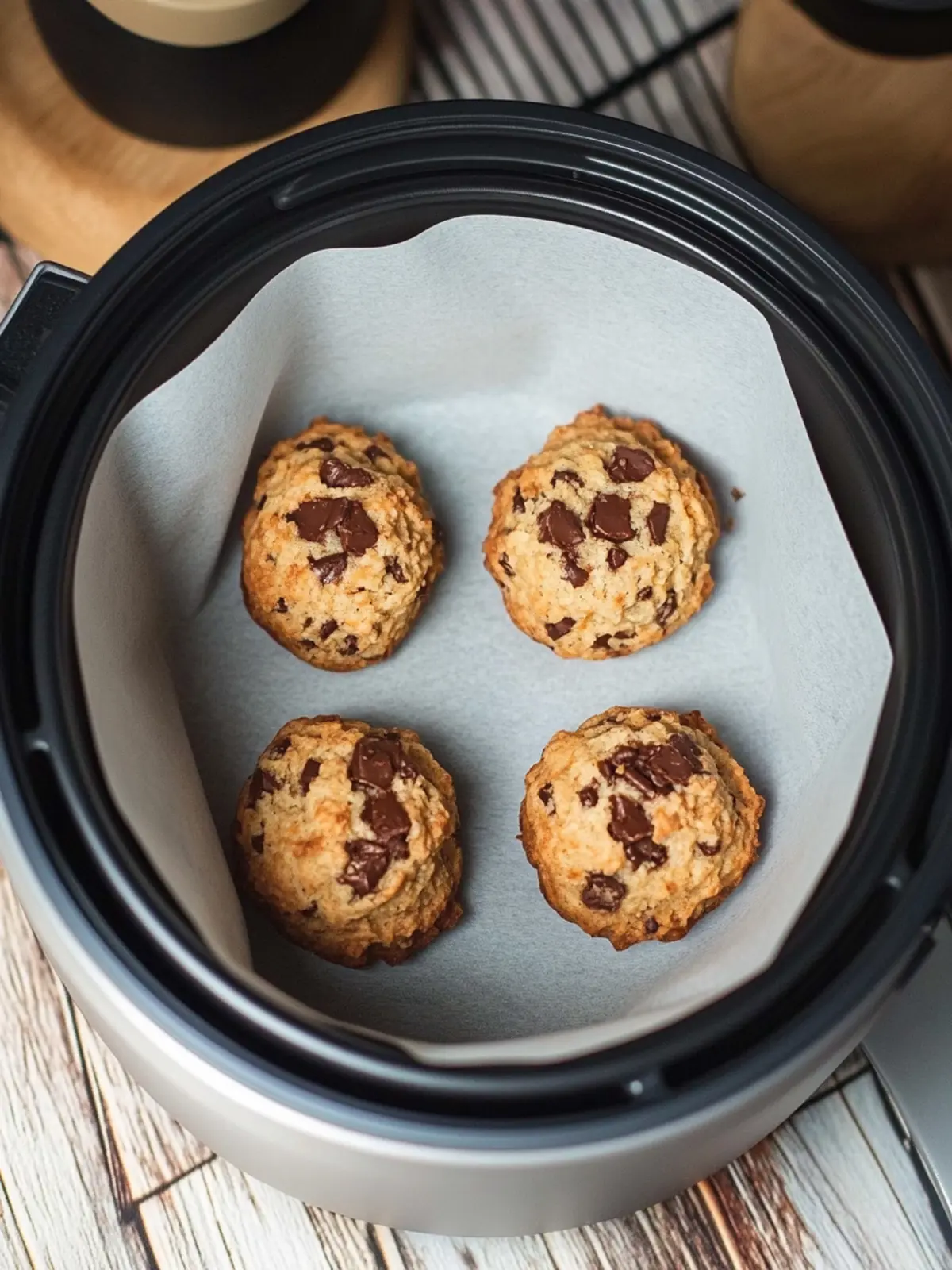 Toffifee-Kekse aus dem Airfryer: Himmlisch weich und schnell 5 Toffifee-Kekse aus dem Airfryer