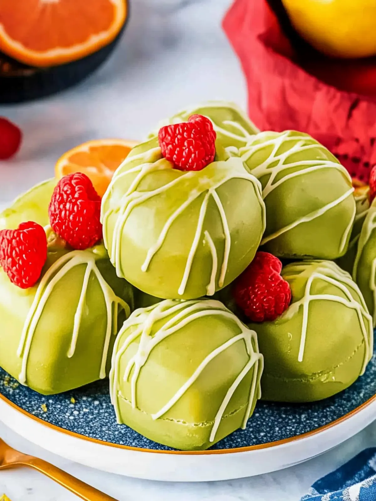 No-Bake Grinch Oreo Trüffel für die Feiertage 3 No-Bake Grinch Oreo Trüffel