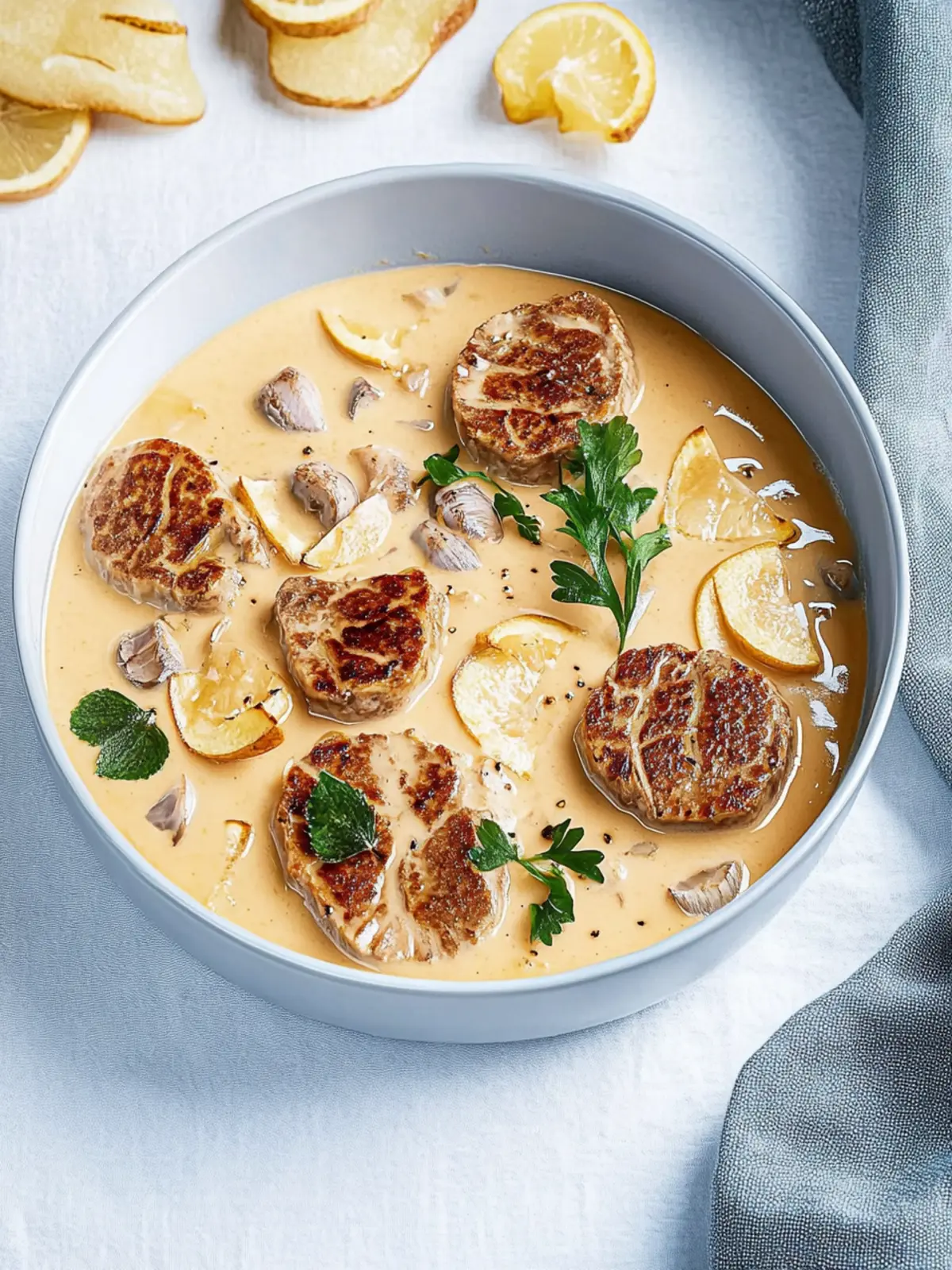 Filettopf mit Champignons – Herzhaft und cremig genießen 5 Filettopf mit Champignons