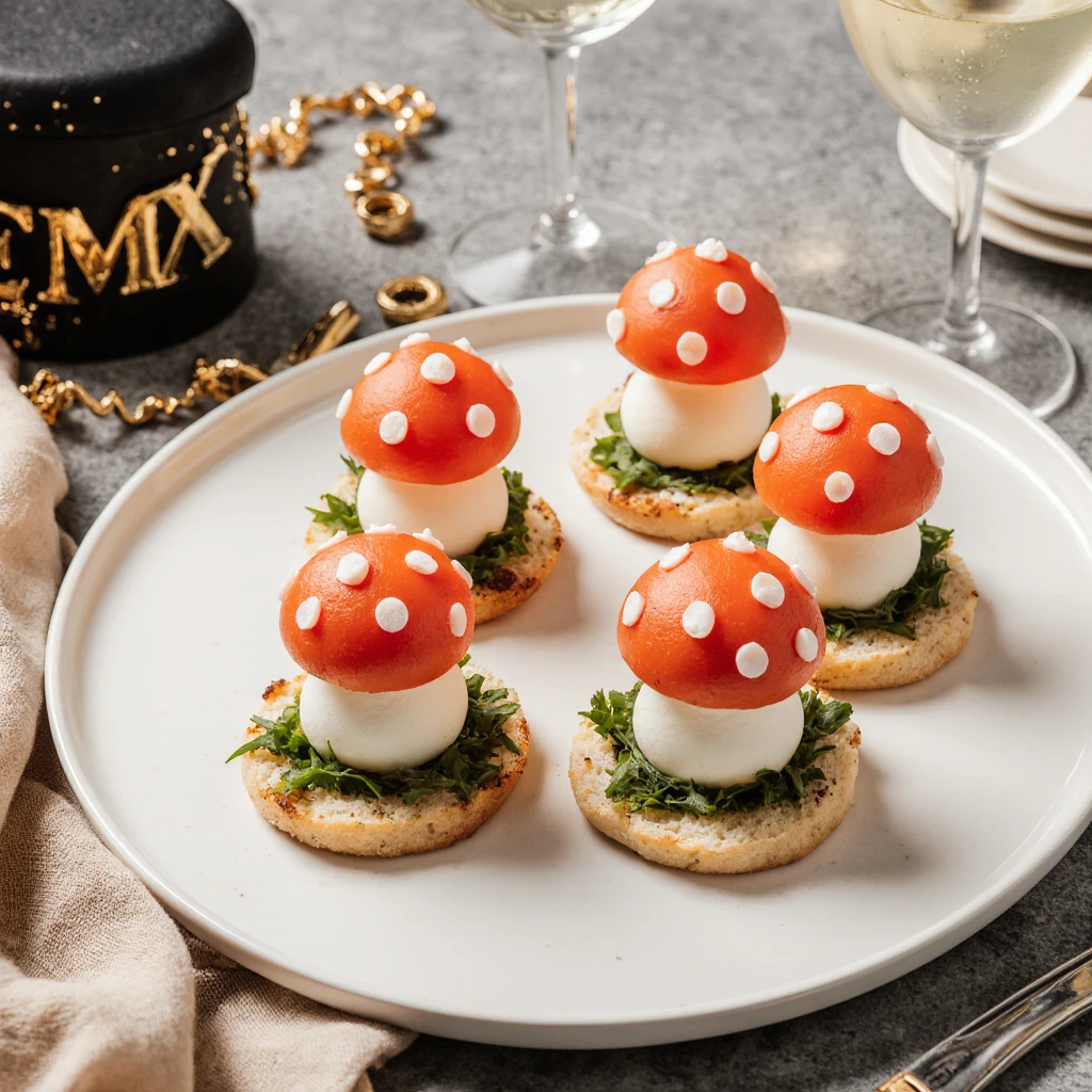 Fliegenpilz-Eier – Leckeres Fingerfood für Feste 2 Fliegenpilz-Eier – Leckeres Fingerfood für Feste