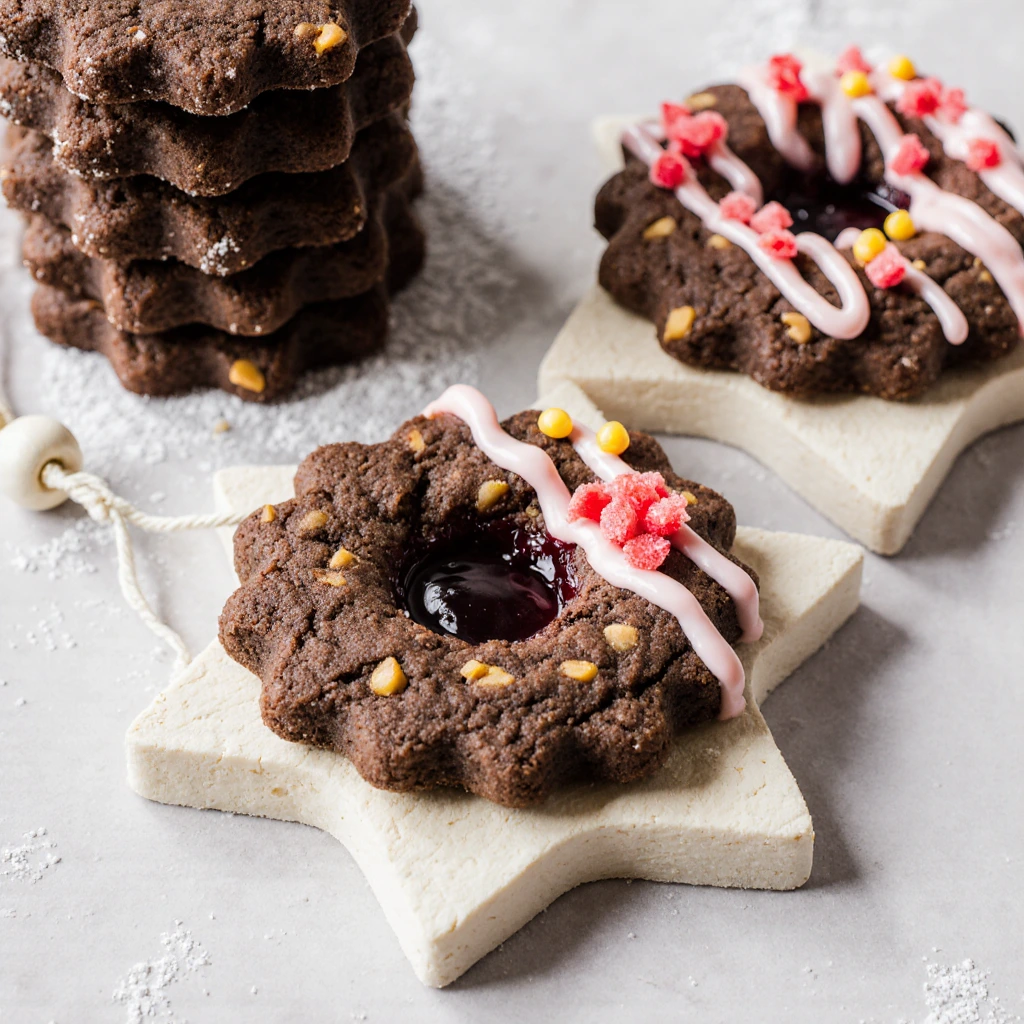 Schoko Linzer Plätzchen für festliche Genussmomente 3 Schoko Linzer Plätzchen für festliche Genussmomente