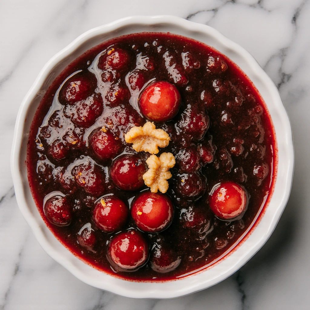 Gesunde Cranberry Sauce ohne raffinierten Zucker 2 Gesunde Cranberry Sauce ohne raffinierten Zucker