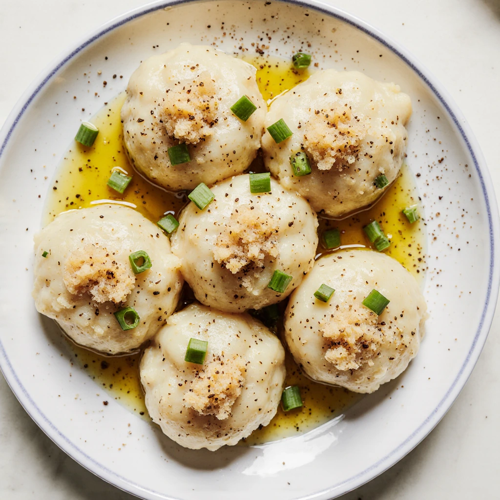 Kartoffelknödel mit Trüffelöl – Ein Gourmet Erlebnis 3 Kartoffelknödel mit Trüffelöl – Ein Gourmet Erlebnis