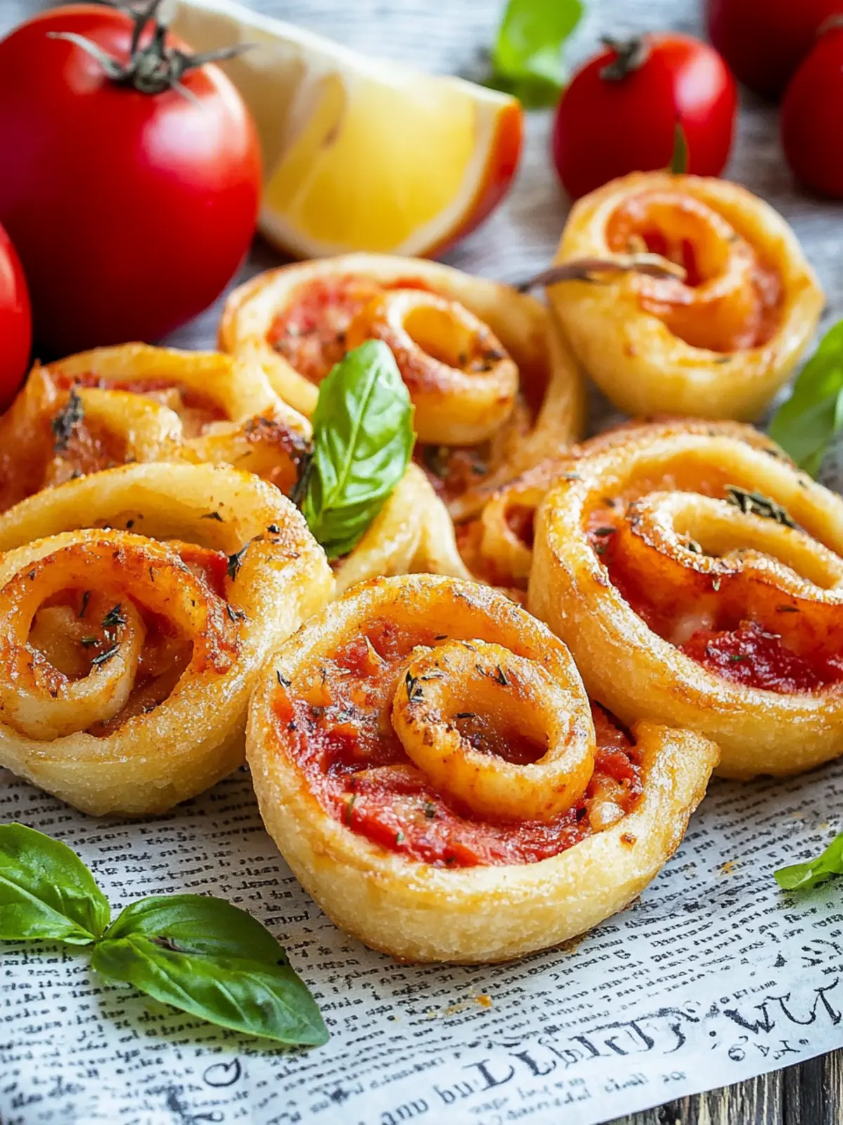 Köstliche Vegetarische Pizzaschnecken für jeden Anlass 4 Vegetarische Pizzaschnecken