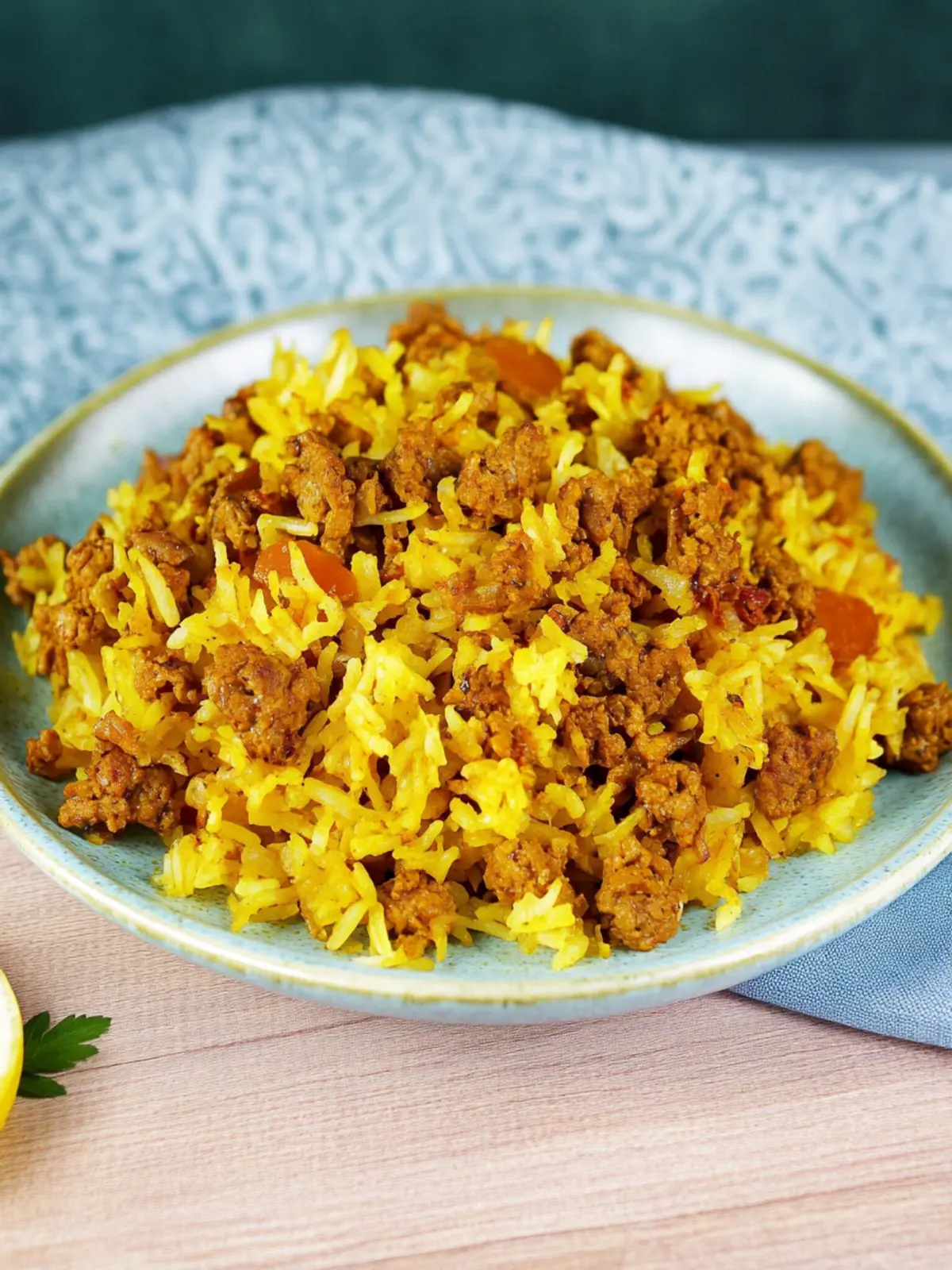 Curryreis mit Hackfleisch für ein schnelles Abendessen 3 Curryreis mit Hackfleisch