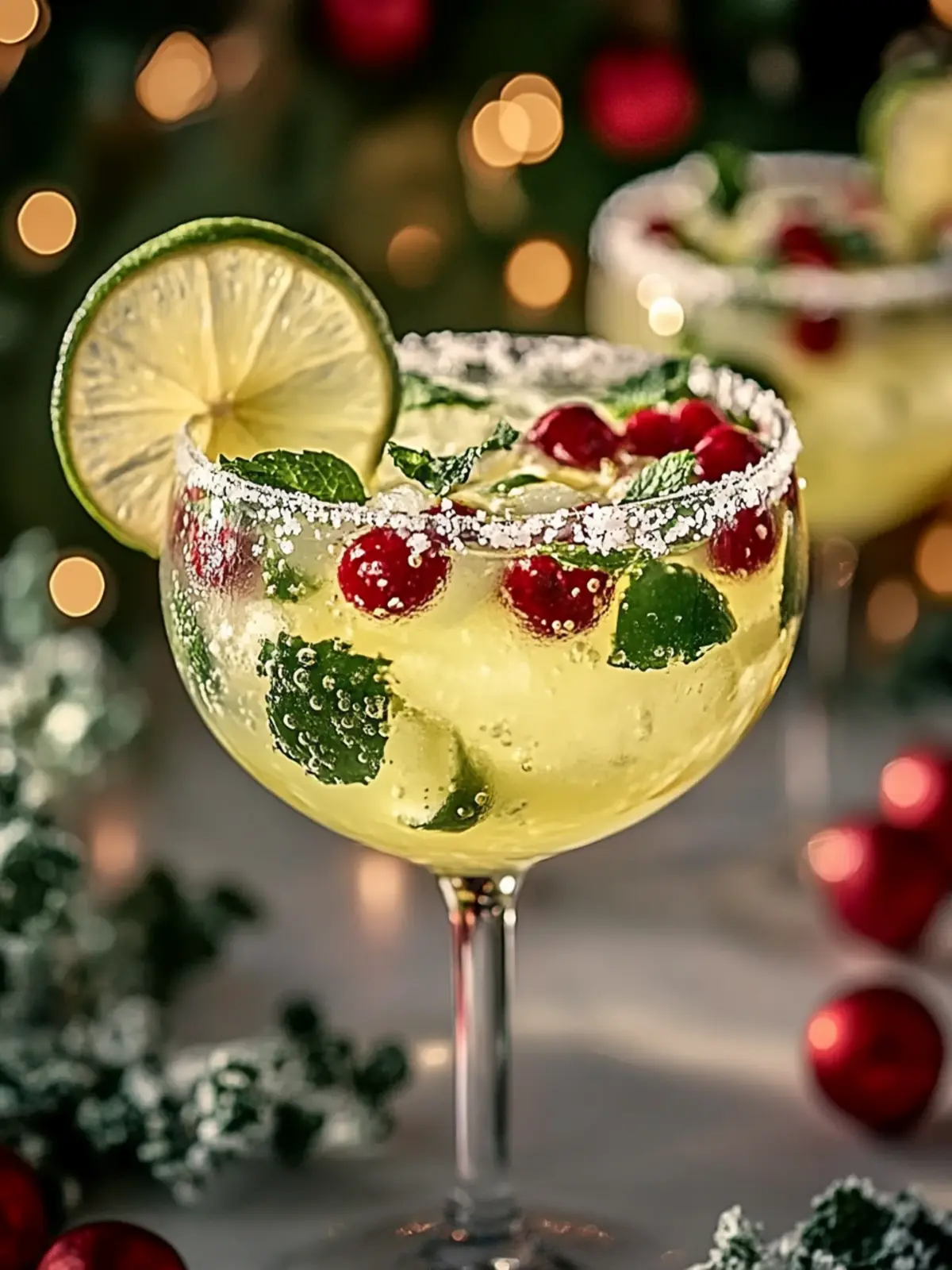 Mistelzweig Margarita: Der festliche Cocktail für Weihnachten 3 Mistelzweig Margarita