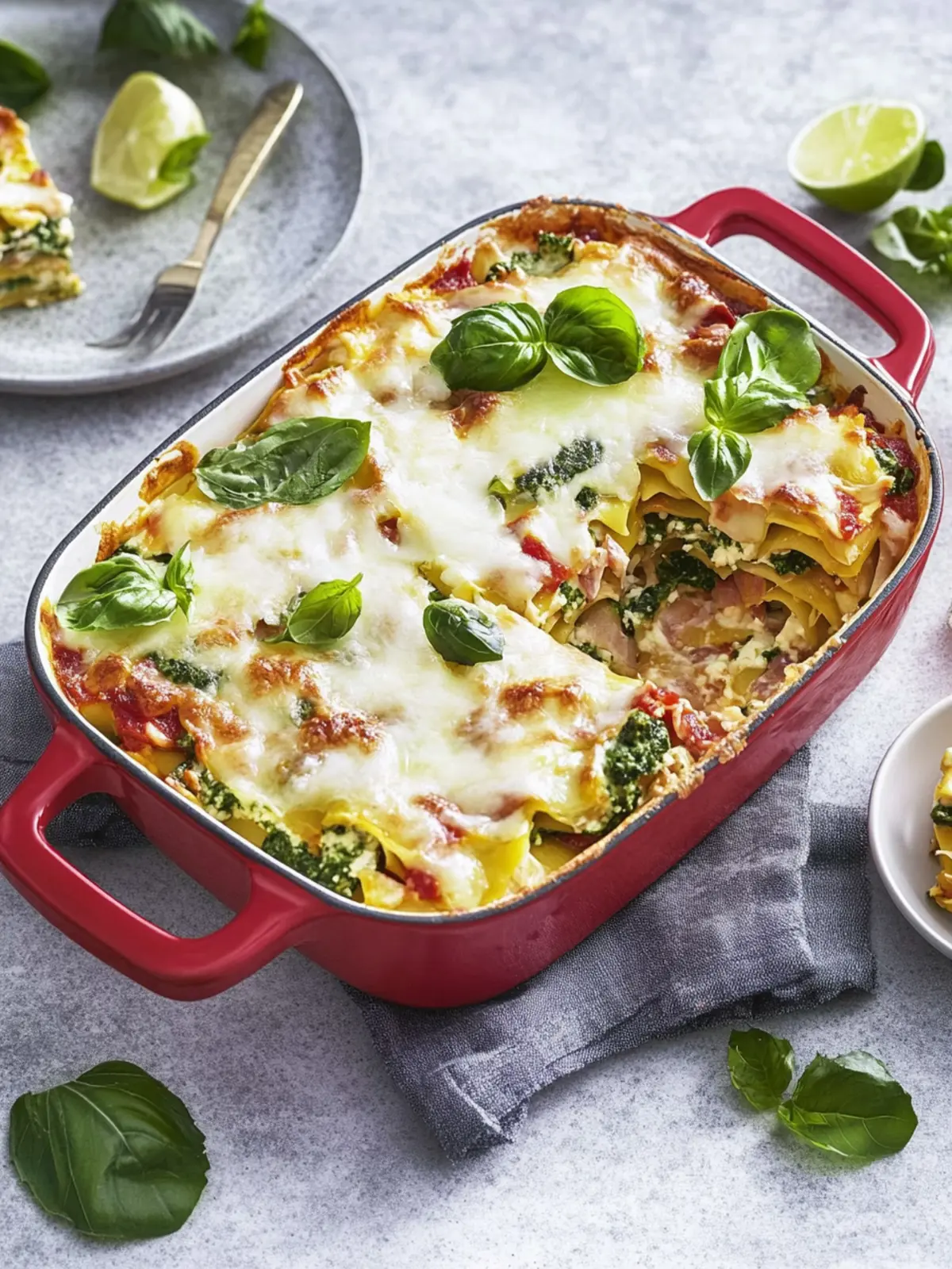 Schnelle Gemüselasagne für ein herzhaftes Dinner 5 Gemüselasagne