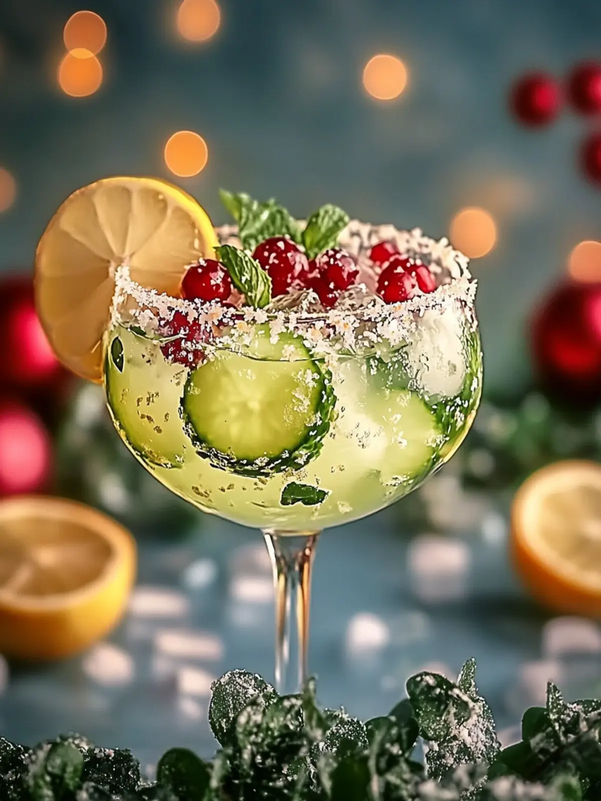 Mistelzweig Margarita: Der festliche Cocktail für Weihnachten 4 Mistelzweig Margarita
