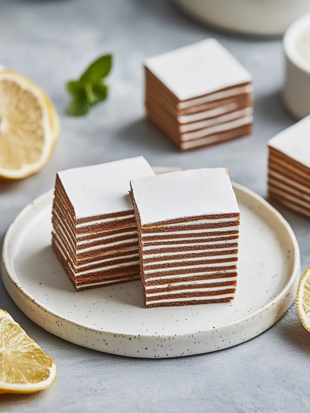 Himmlische Schoko-Oblaten-Würfel ohne Backen 2 Himmlische Schoko-Oblaten-Würfel