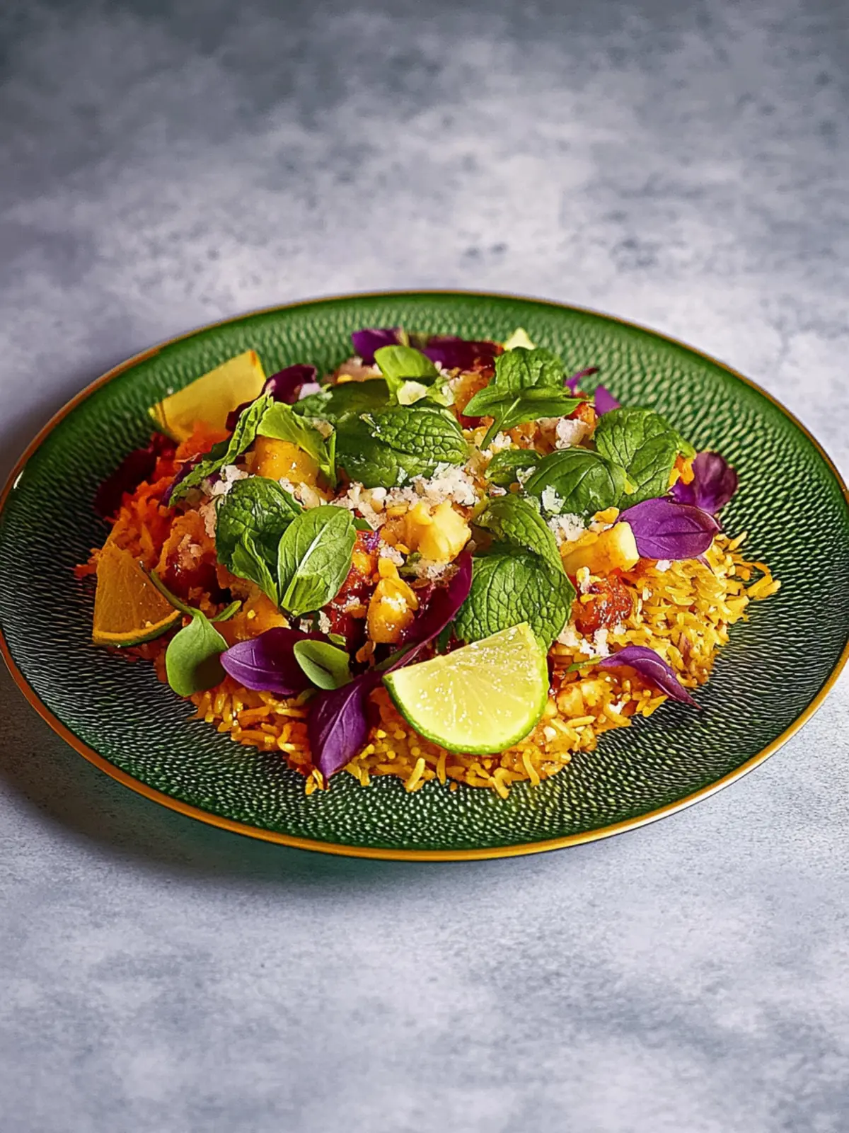 Knuspriger Thai-Reis-Salat Rezept für eilige Köche 2 Knuspriger Thai-Reis-Salat Rezept