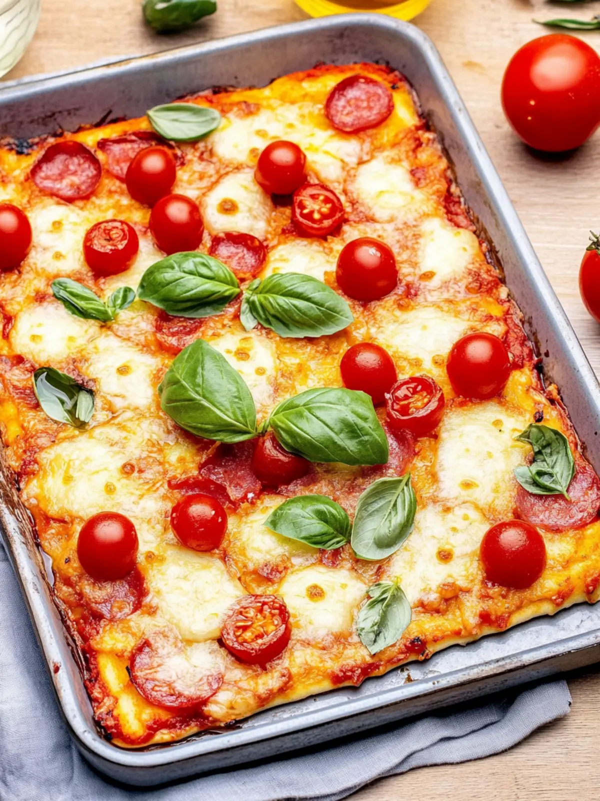 Crispy Kartoffelpizza vom Blech für jeden Anlass 3 Kartoffelpizza vom Blech